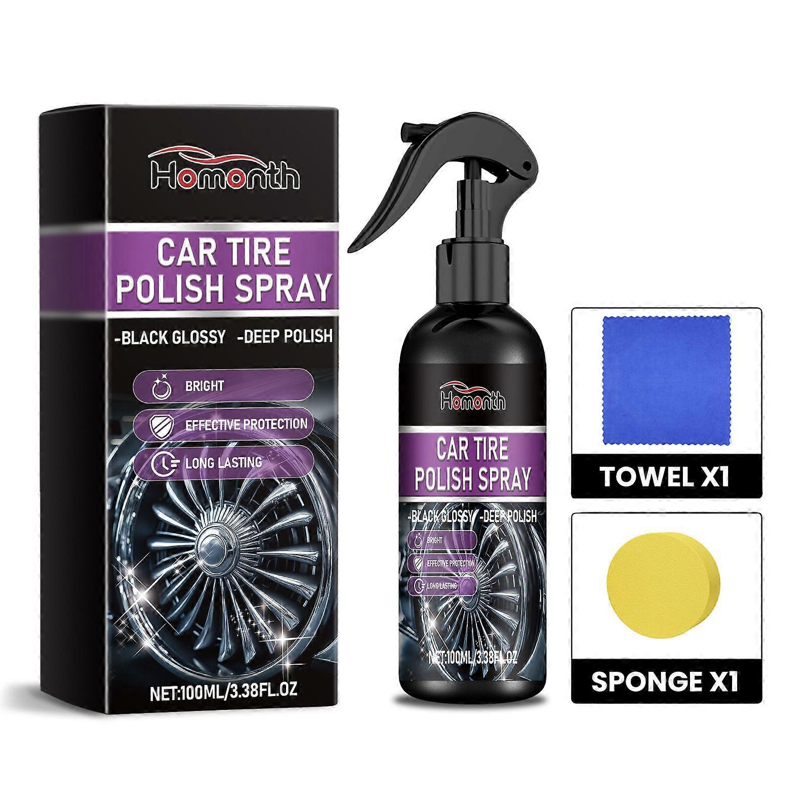 Car Tire Polish Contains Lauryl Polyether-7 And Sodium Lauryl Polyether Sulfate