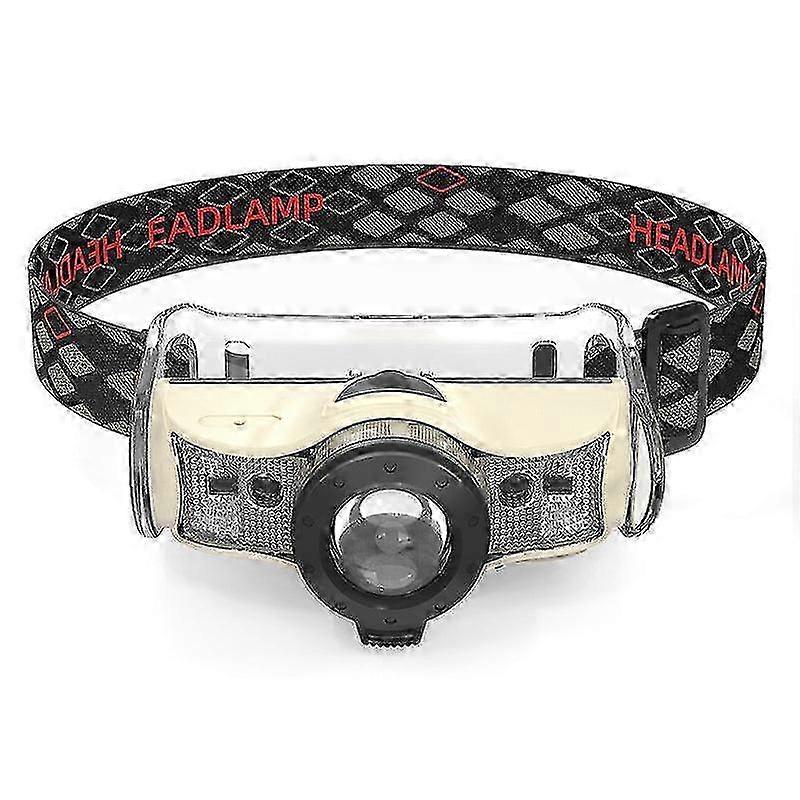 Headlamp Led Work Headlight Flashlight T76 Outdoor Charging Multifunctional Intelligent Induction