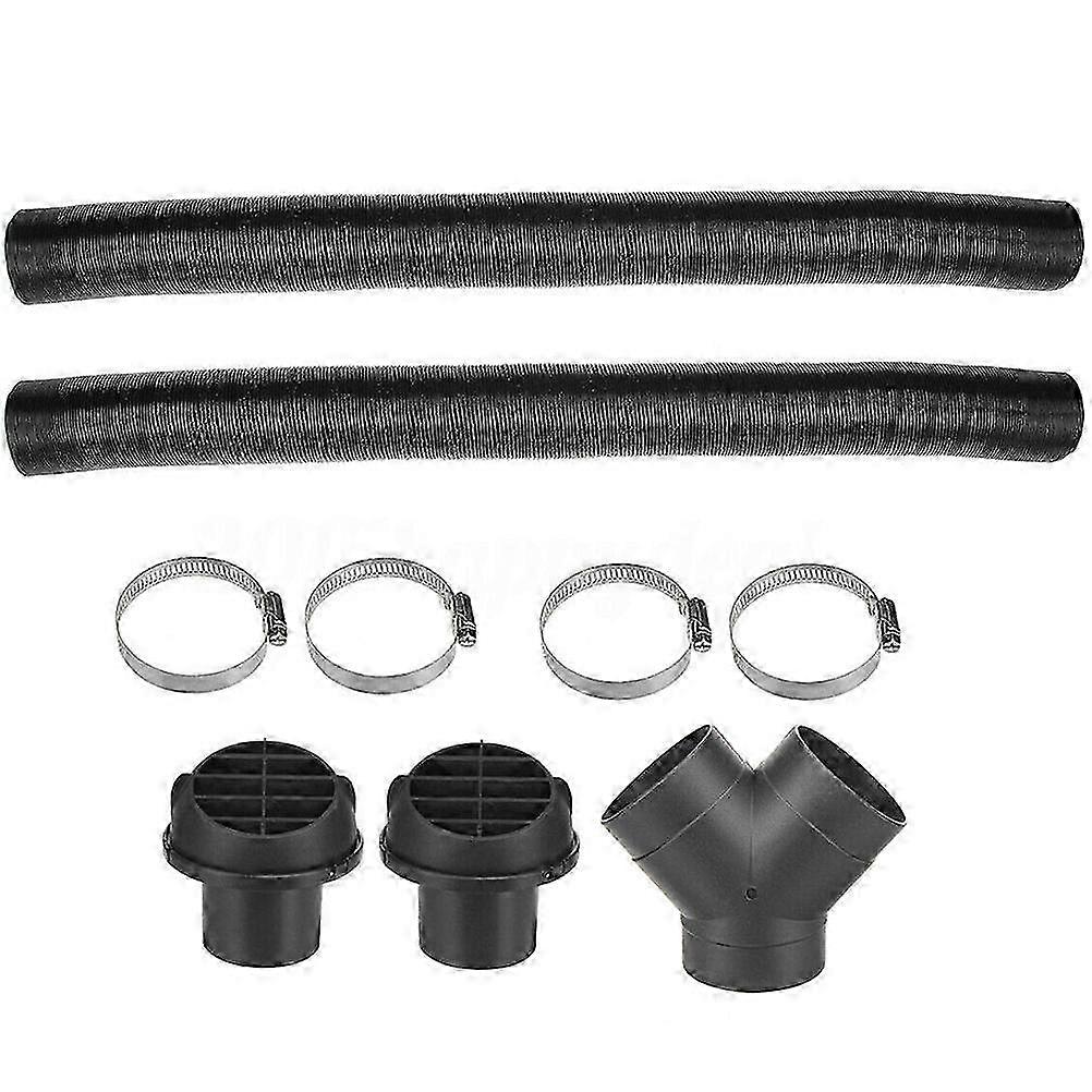 Car heating duct for auto 7.5cm diameter Y-type pipe set