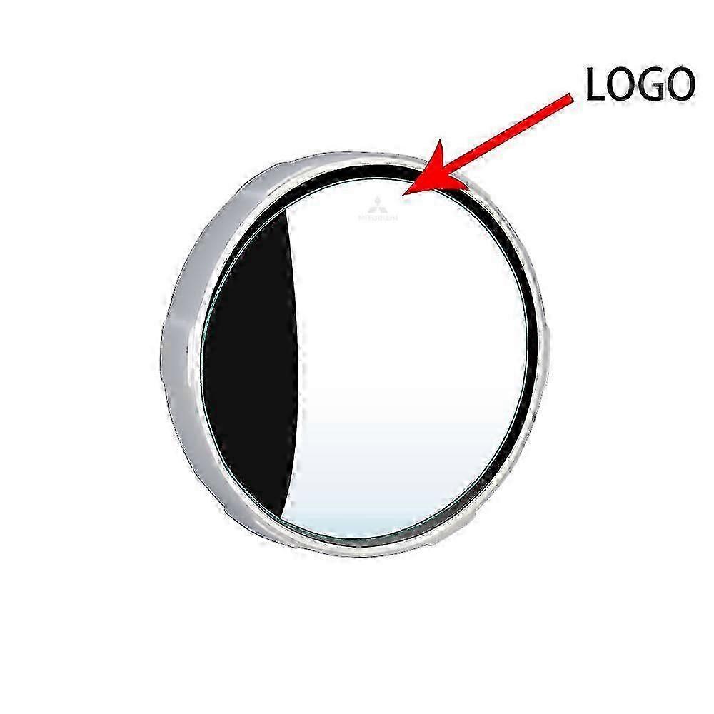 Vacuum Adsorption Type 360 degree Adjustable Blind Spot Mirror Car Rear View Mirror Reversing Wide Angle Mirror For Mitsubishi