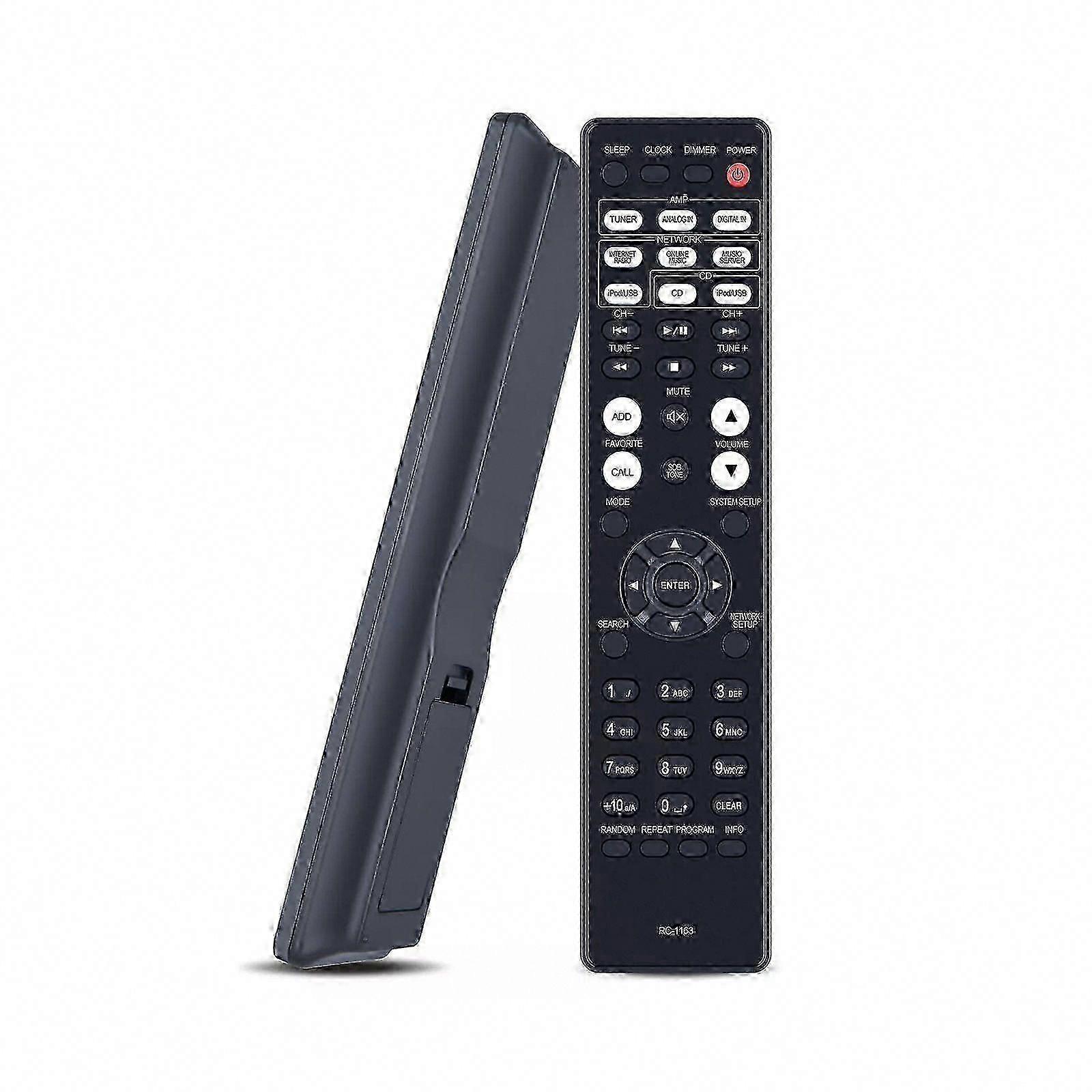 Denon DRA-F109 remote control RC-1163 replacement