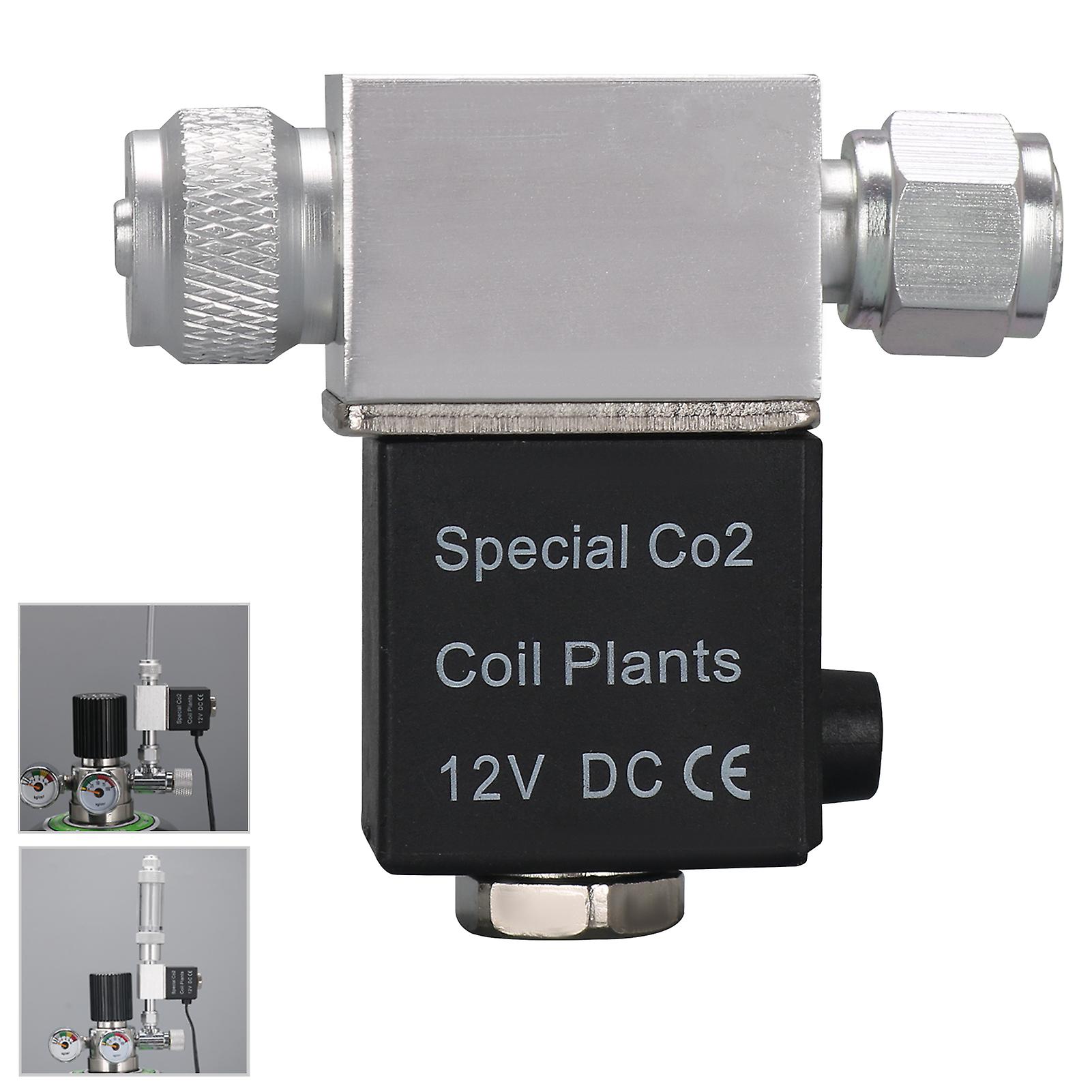 Solenoid Valve For Aquarium Co2 System Regulator Dc 12v Output Connect