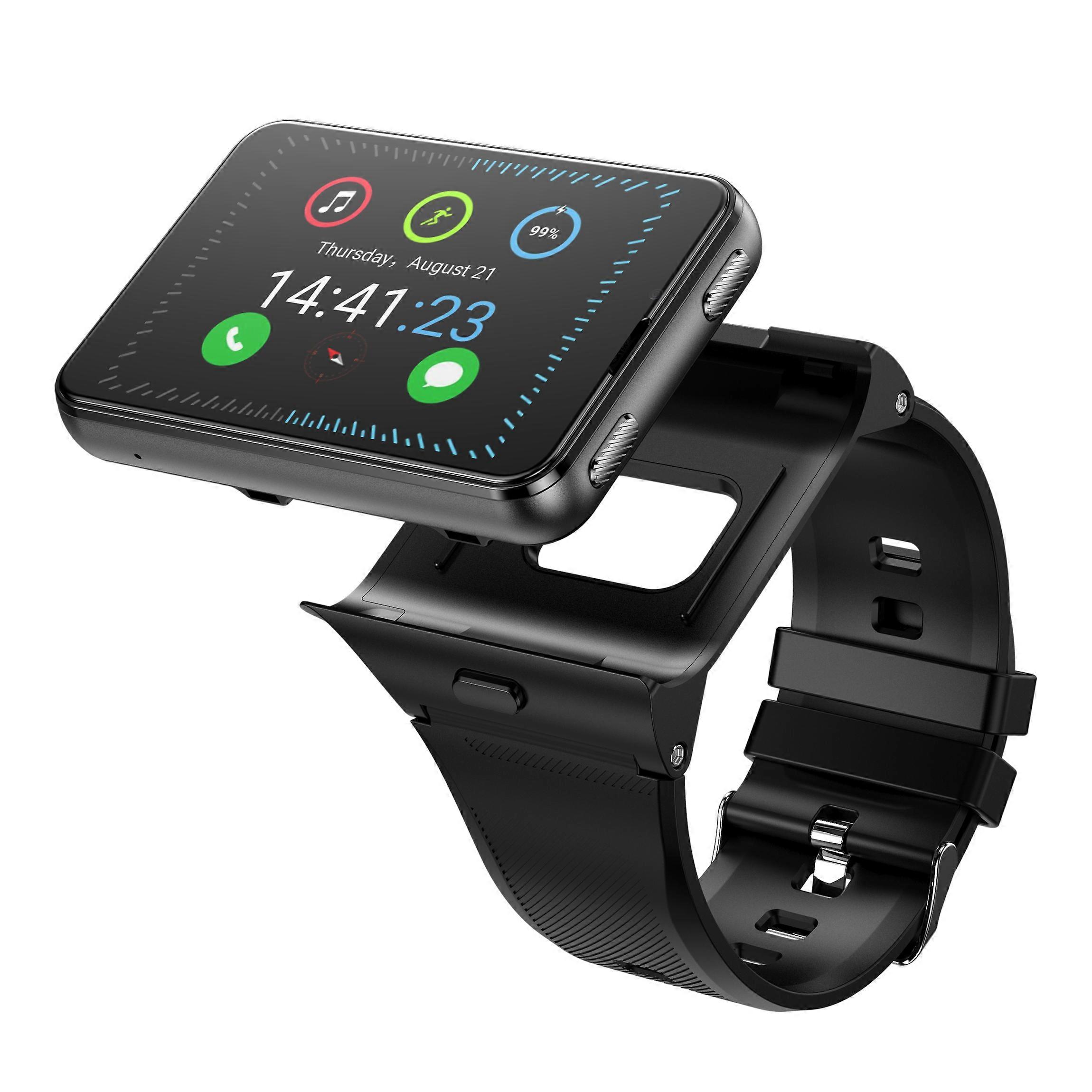 Rainbuvvy S999 plus 128GB Android 11 4G Smart Watch 2.88" Large Screen 4G LTE MTK6765 Quad Core 6GB Ram 128GB Rom 8MP Camera Men Smartwatch GPS