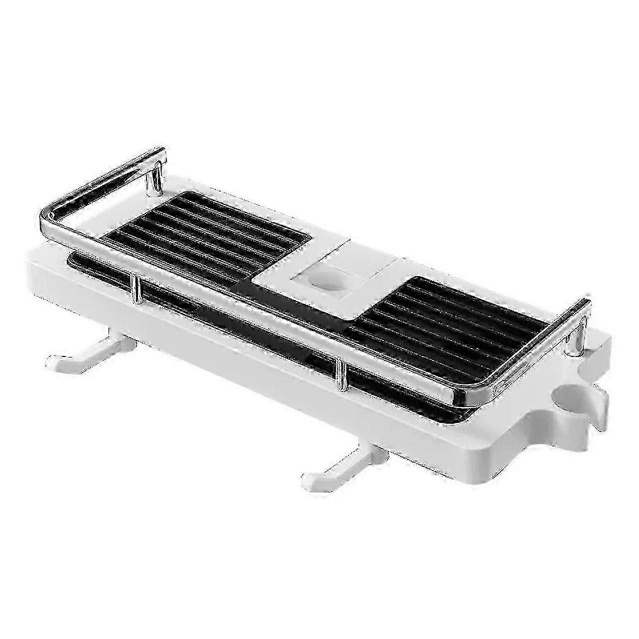 required No drilling for shower rowd bathroom shower rack adjustable height