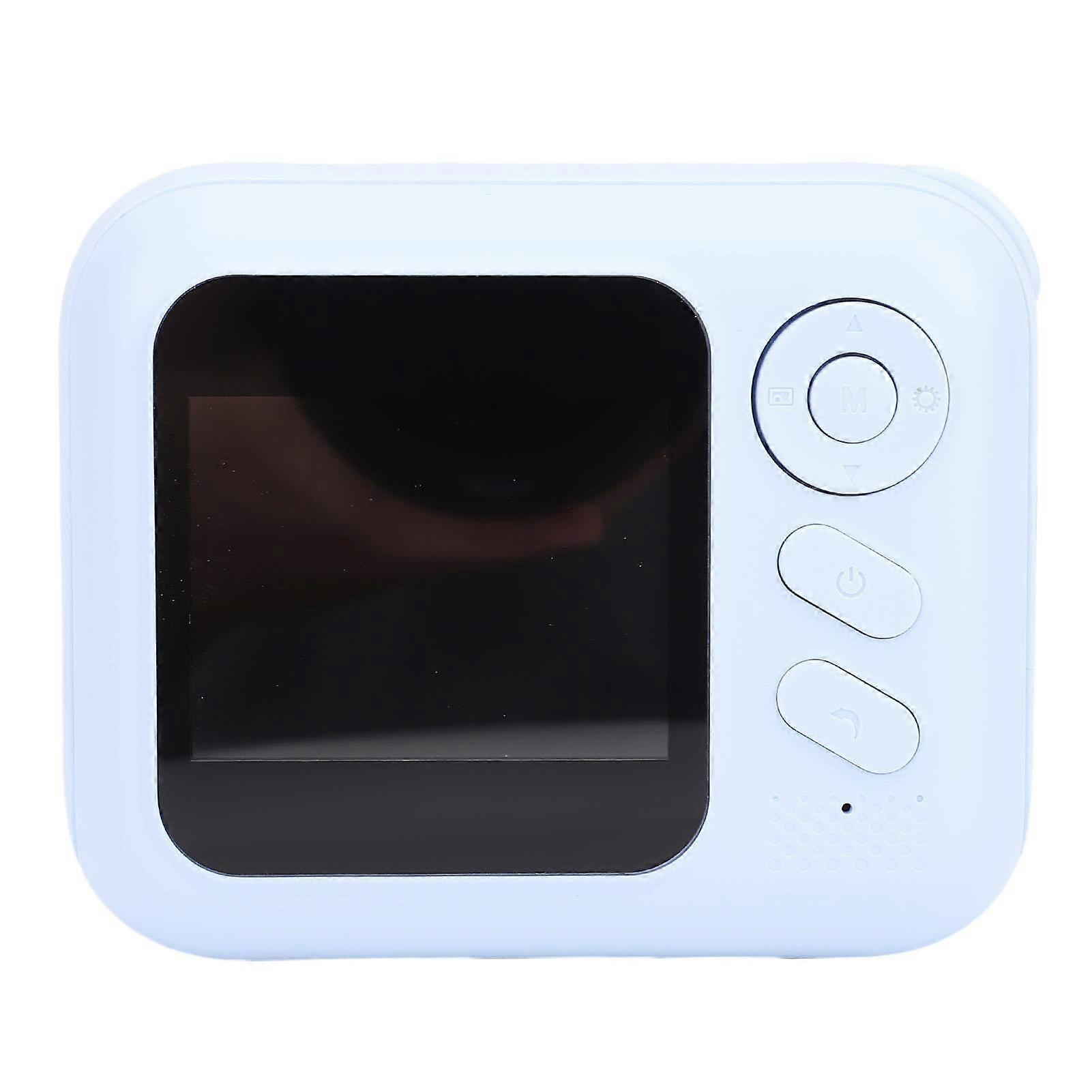 Instant Print Camera 48MP Pixels 2 Inch HD Screen Digital Zoom Portable Thermal Printing Camera