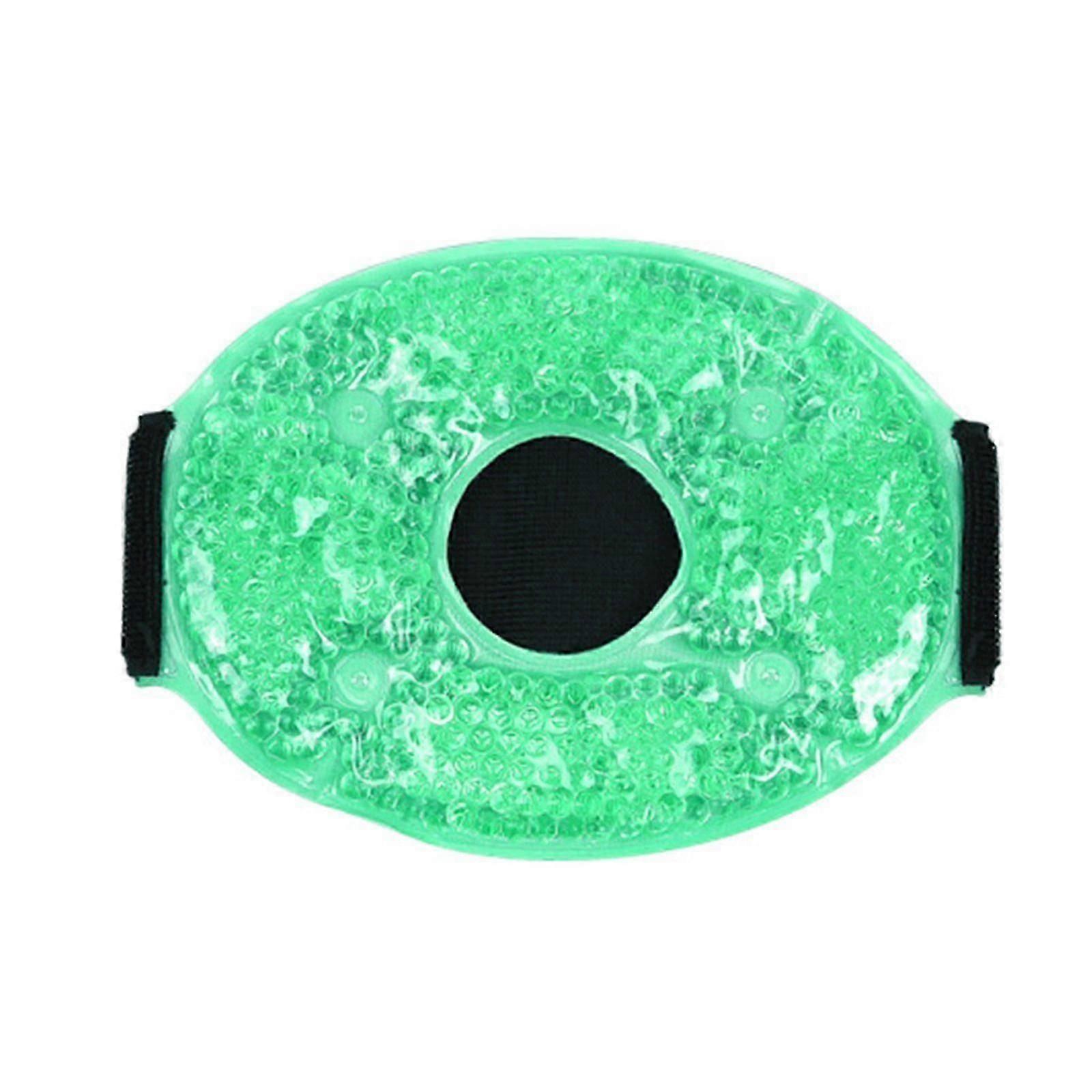 Reusable Hot & Cold Gel Beads Ice Pack with Elastic Adjustable Strap for Knee
