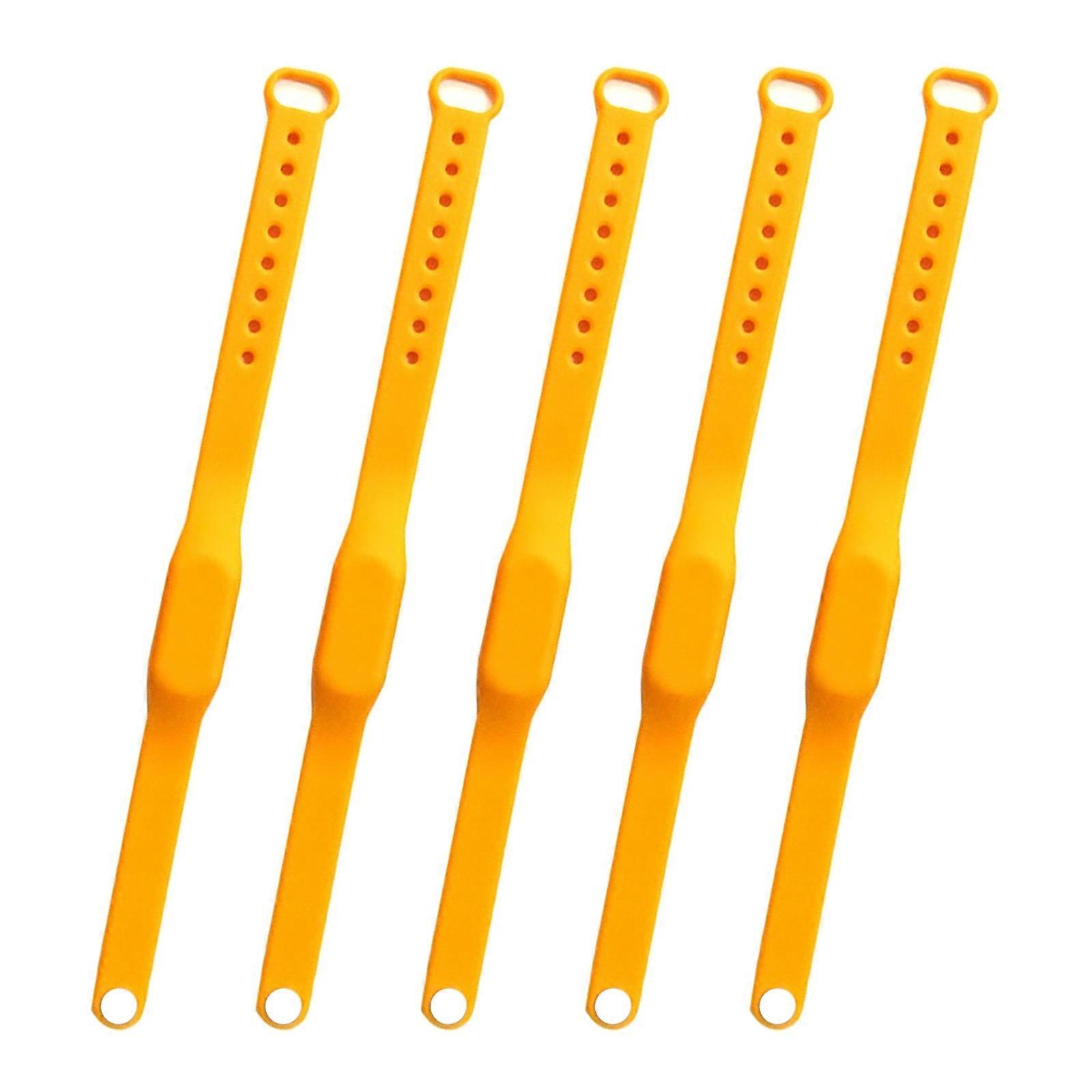 Programmable Reader Wristband With Rewritable CUID Chip 13.56MHz Contactless Technology Impermeable Elastomer Label For Access Control Cloning  CUID