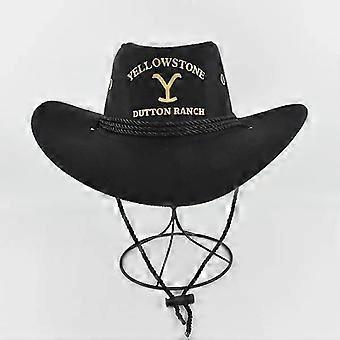 Eurooppalainen ja amerikkalainen Yellowstone-kaarevalierinen cowboyhattu, retrojazzhattu, Yellowstone-cowboyhattu, ritarihattu, YC-hattu