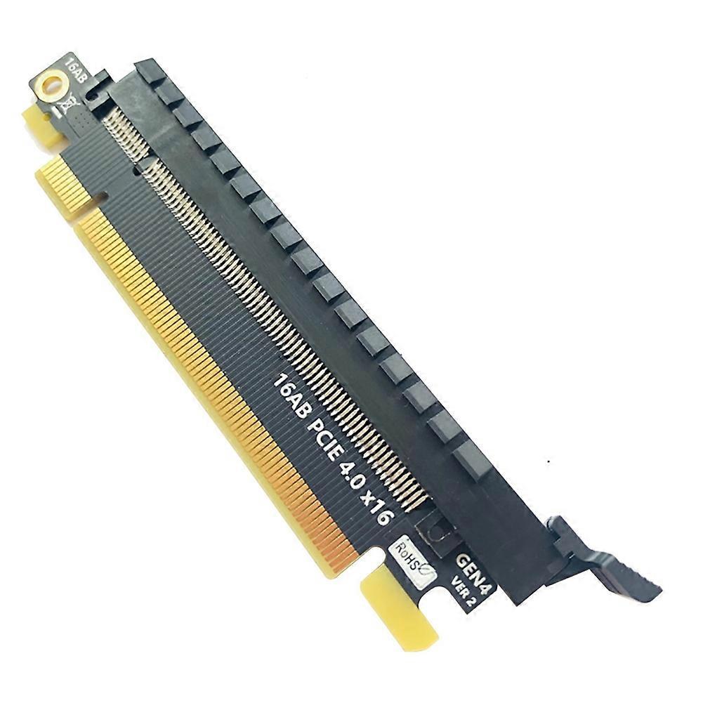 PCI 4.0 X16 to 16X Adapter Increase Height Card Gen4 Motherboard Slot GPU GTX RX Graphics Card Protection IO Test