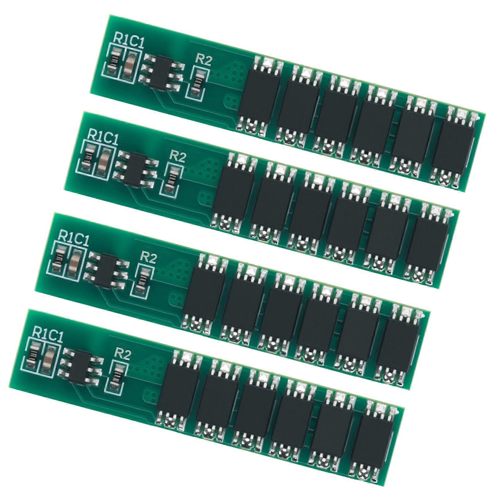 High Efficiency 15A Battery Management Board With 6 MOSFET Low Resistance Thermals Control Multicolor