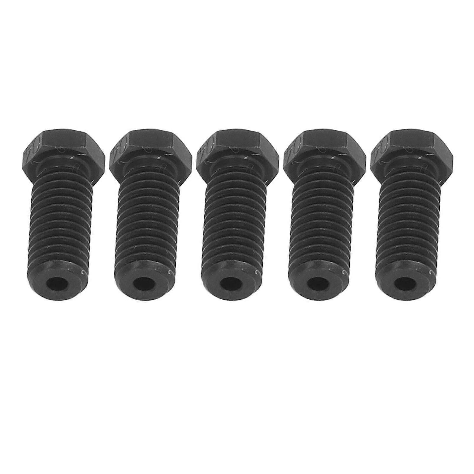 0.4mm Hardened Steel M6 Thread 3D Printer Hotend Nozzle (5PCS) for QIDI X‑Max3 X‑Smart3 X‑Plus3