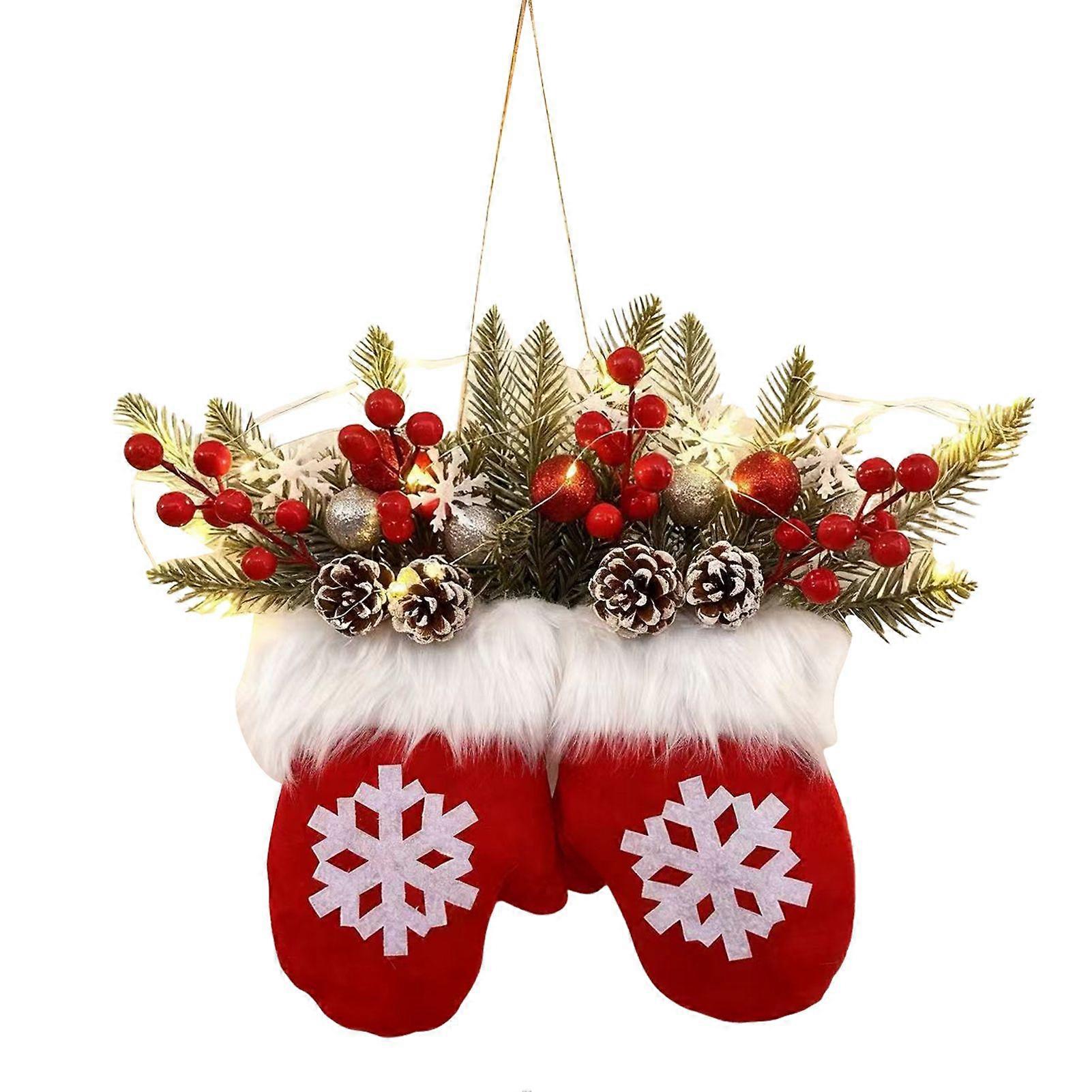 For Christmas Door Garland Xmas Party Effortless to arrange display for Fireplace mantel display