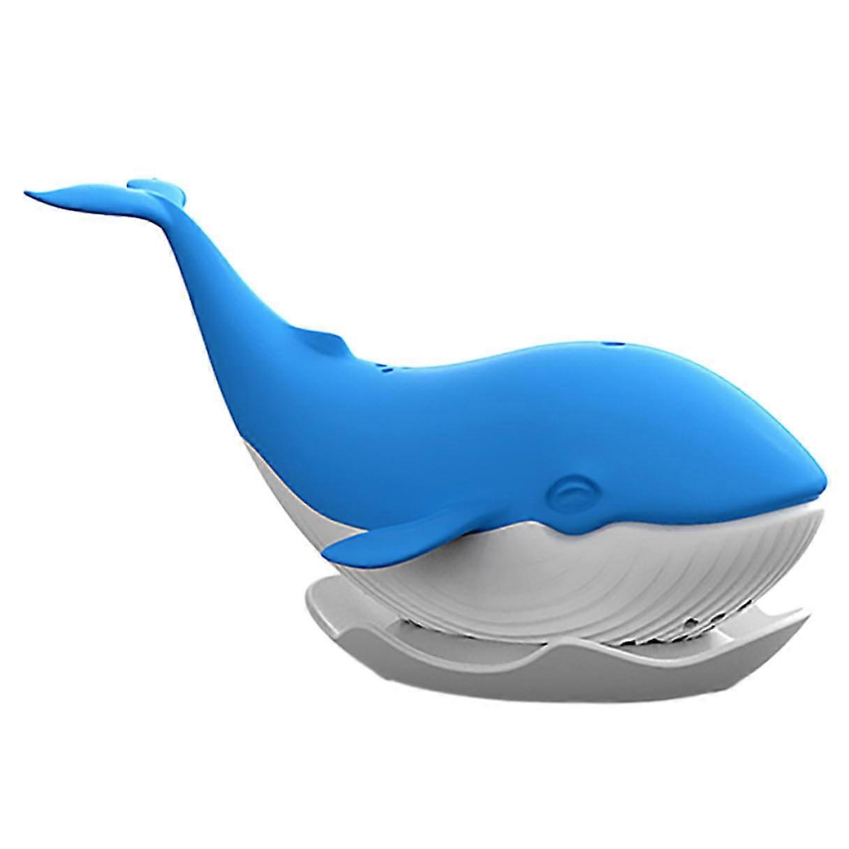 Whale Shape Silicone Tea Infuser for Loose Leaf, Reusable Strainer, Easy Brewing and Cleaning