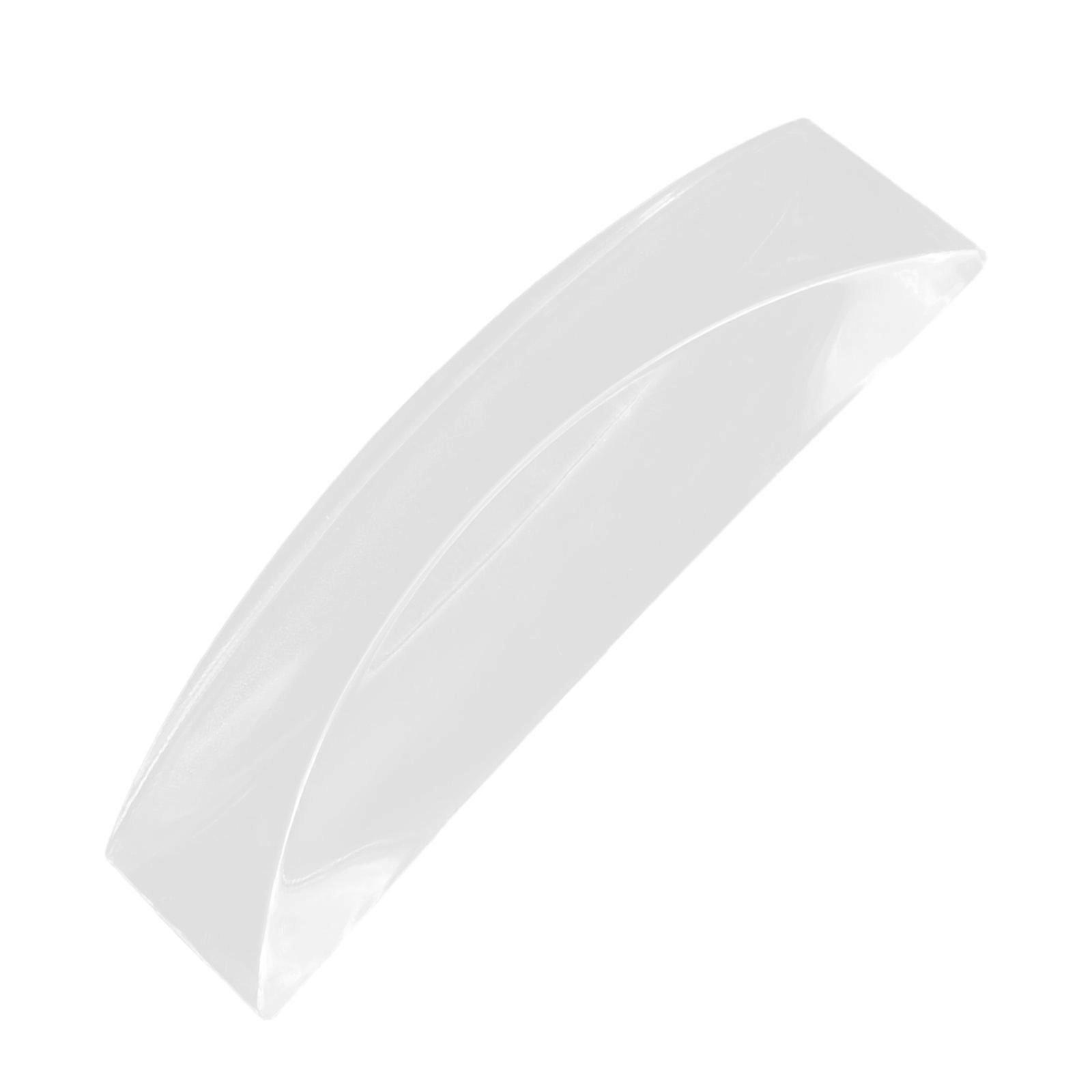 Invisible Acrylic Cabinet Pulls for Home Use Transparent Material Ergonomic Design Durable Structure 10 Pack