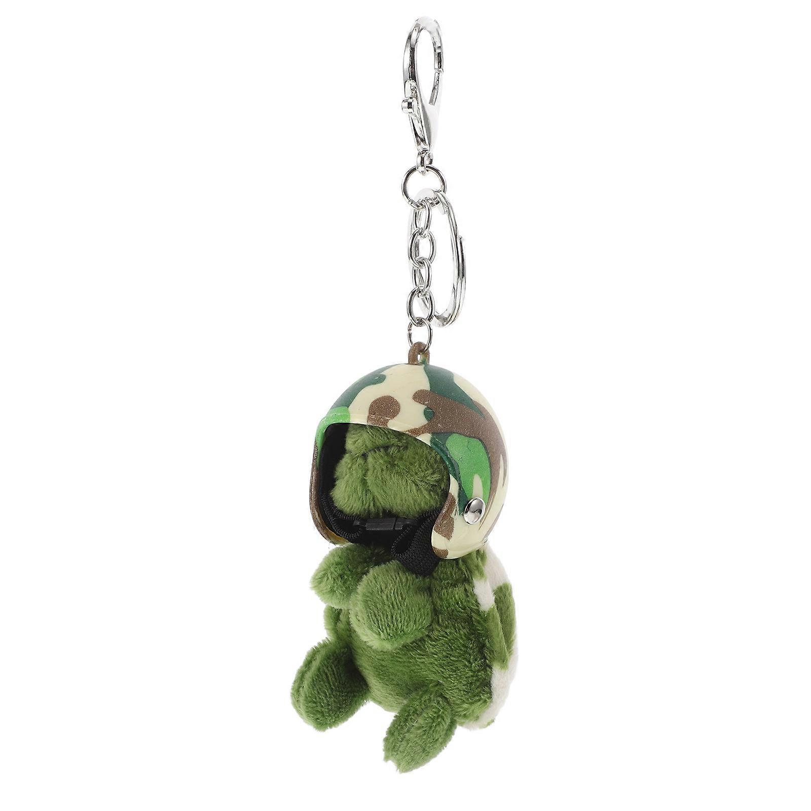 Turtle Hanging Ornaments Stuffed Turtle Keychain Collectors Gift Giving Plush 1Set