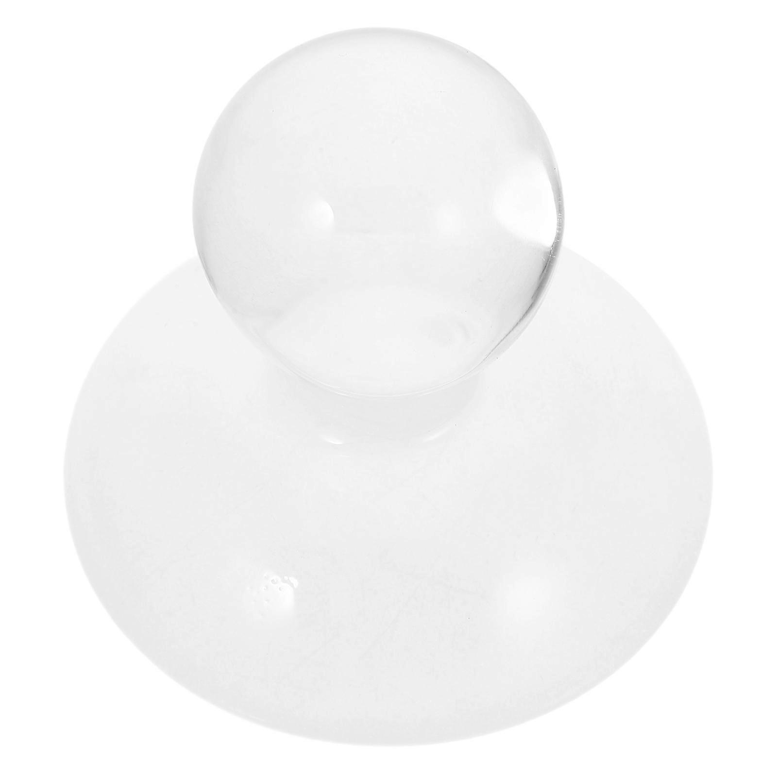 Transparent Crystal Muller Pestle for Kitchen Laboratory