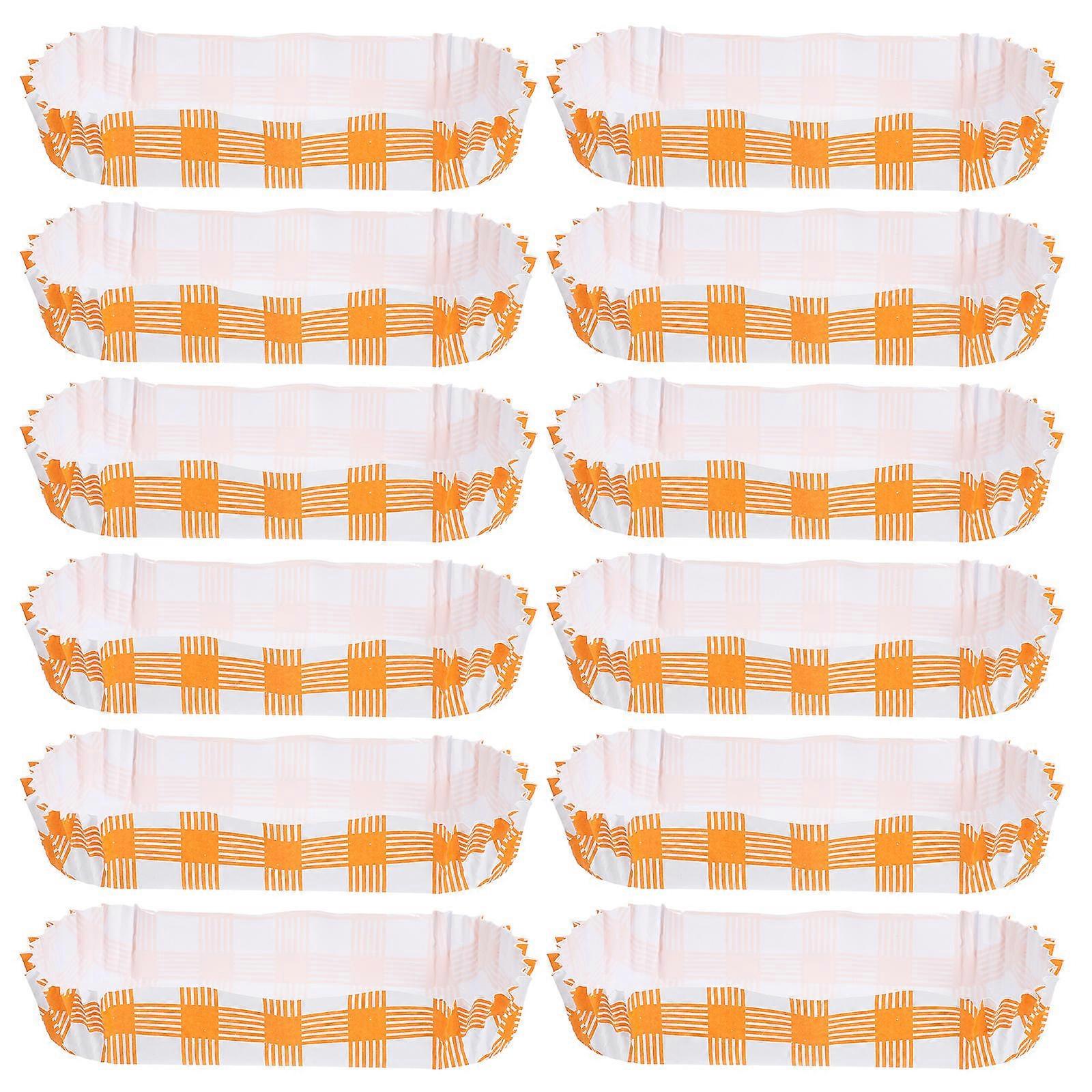 Baking Cups Mini Boat Shape Heat Resistant Cake Tray for Baking 200Pcs