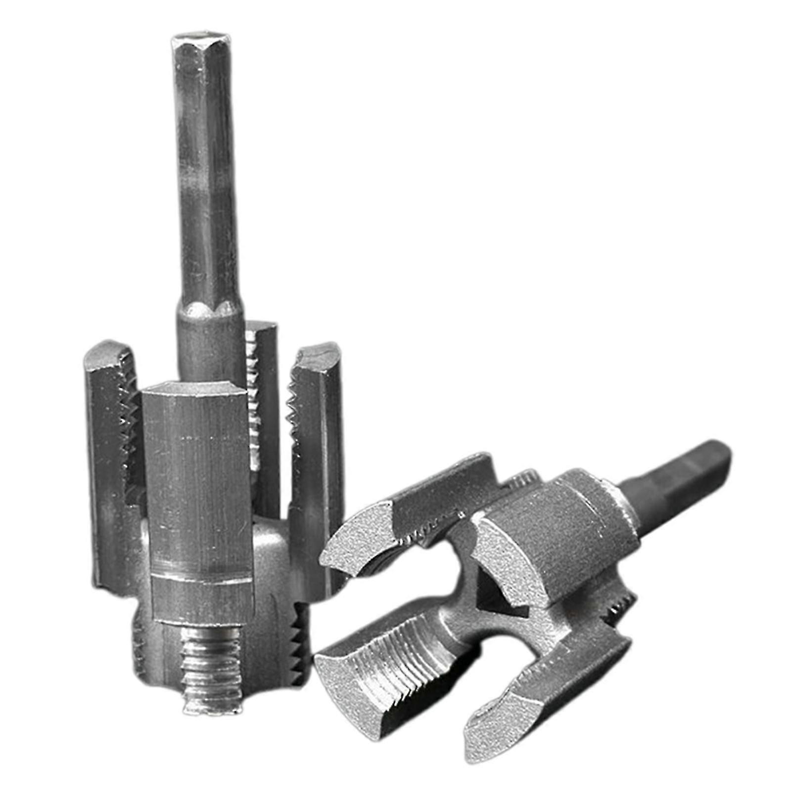 1/2" & 3/4" Integrated Internal & External Pipe Threading Tool Electric Drill Pipe Thread Cutting Tool for PVC PPR Pipes