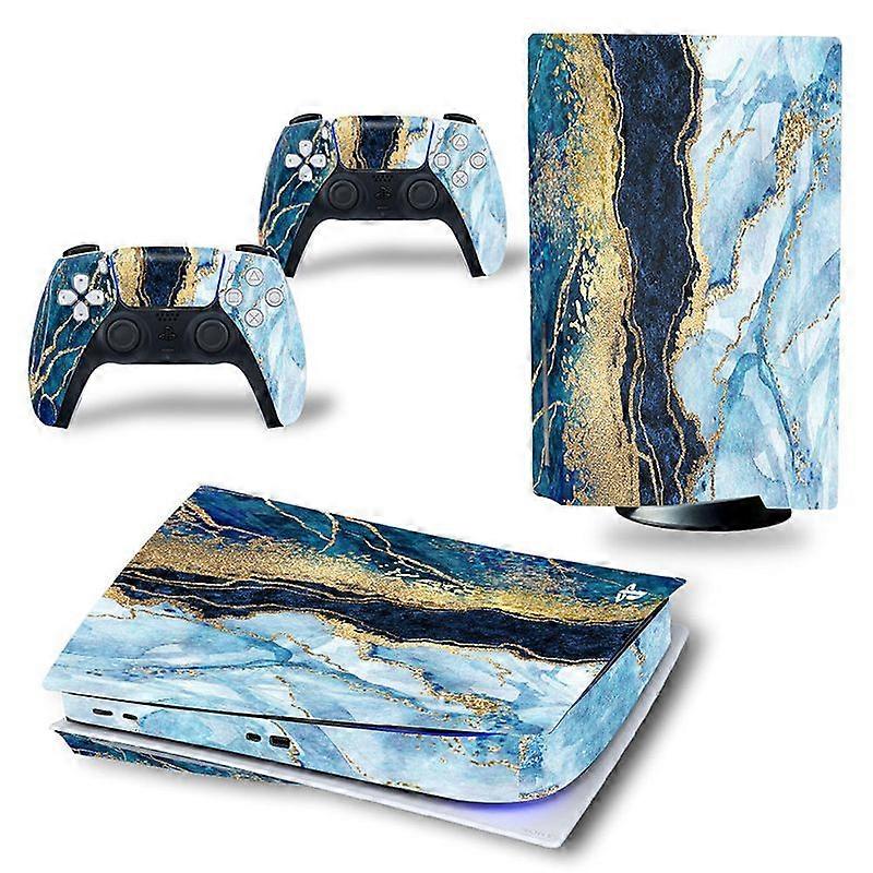 Hot Game Anime Disk Skin Sticker For Playstation 5 Console And 2 Controllers