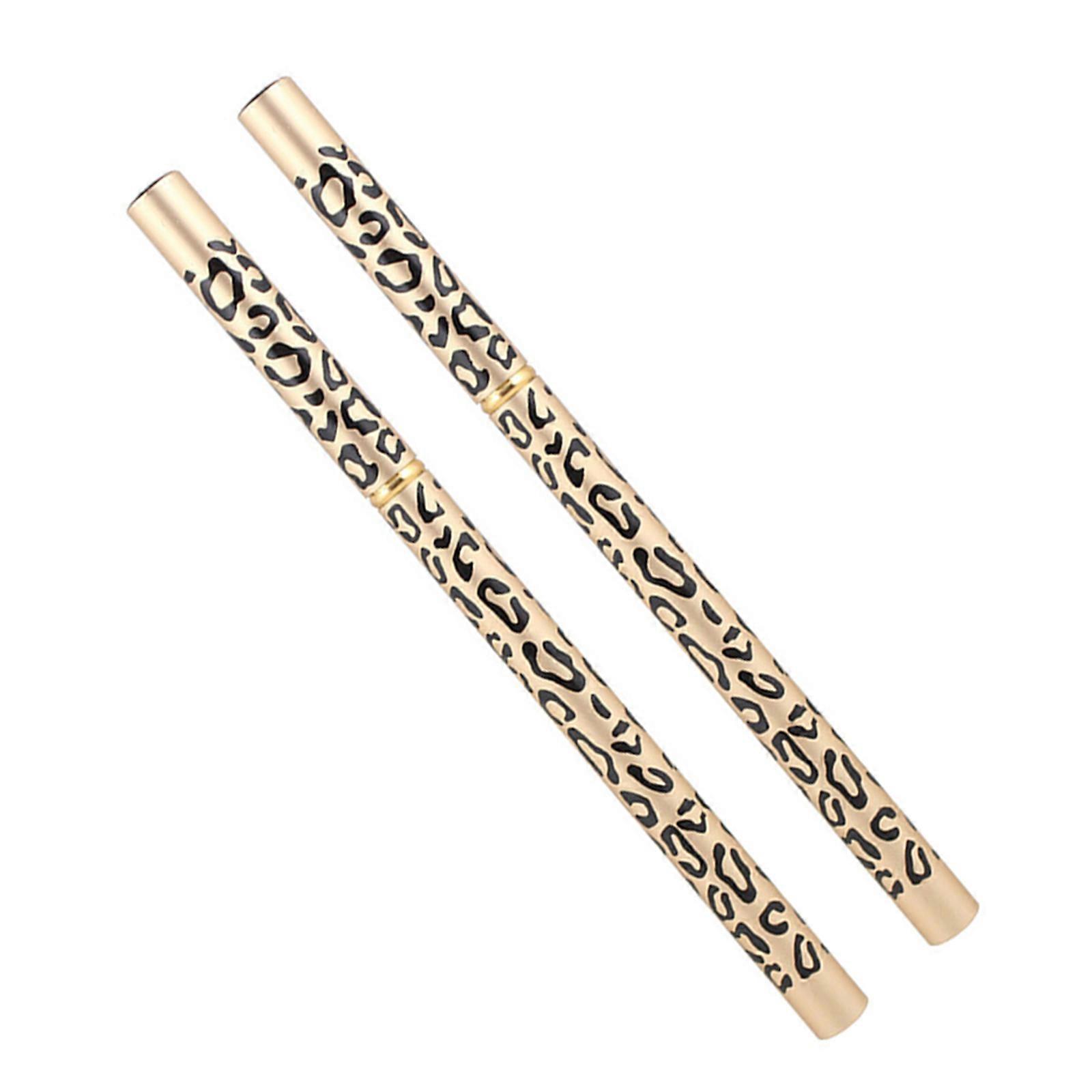 Brow Makeup Eyebrow Pencil for Makeup Use 4Pcs Leopard Pattern