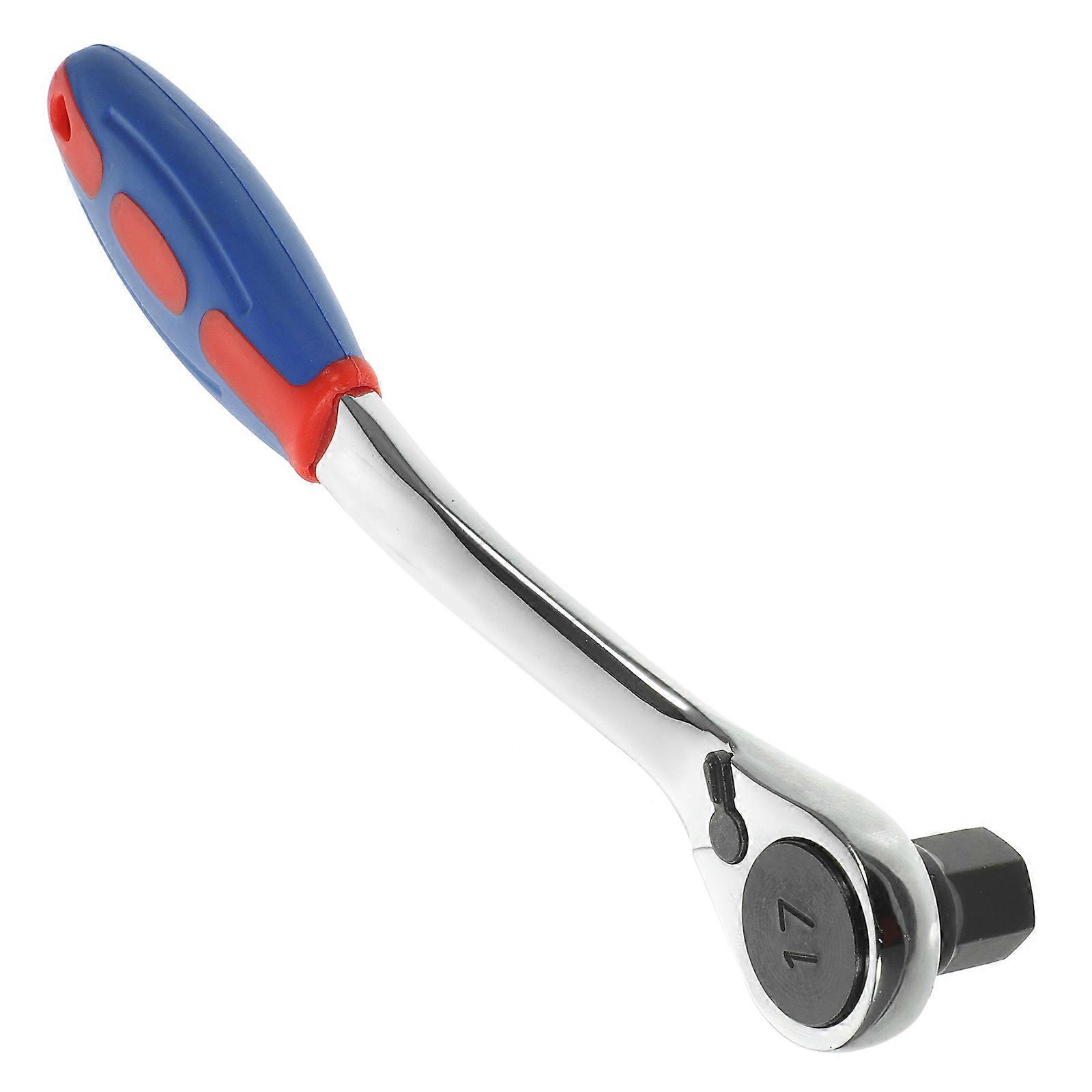 17Mm Two-Way Ratchet Wrench Tool for Home Use with Quick-Release