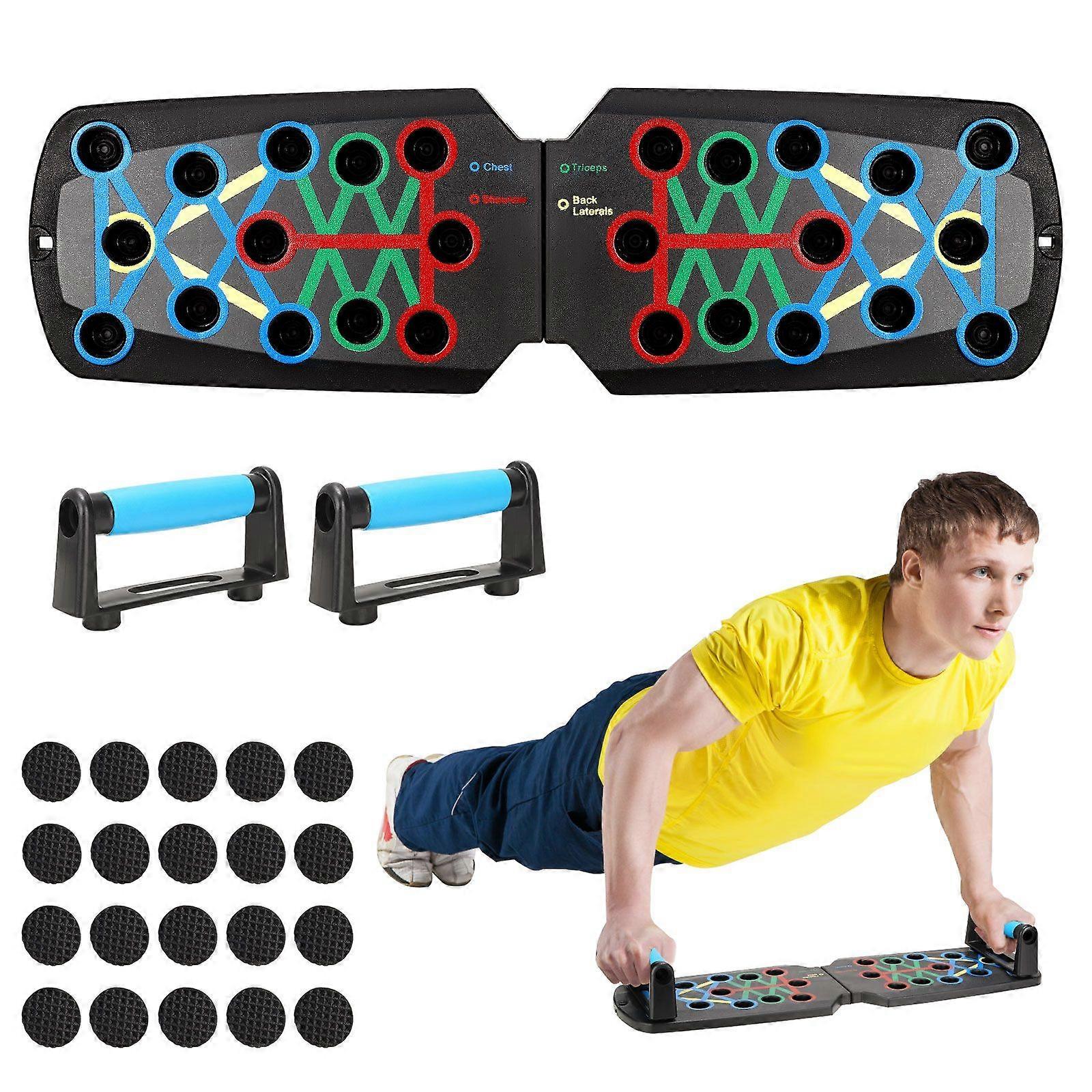 Foldable PushUp Stands Board for Home Gym