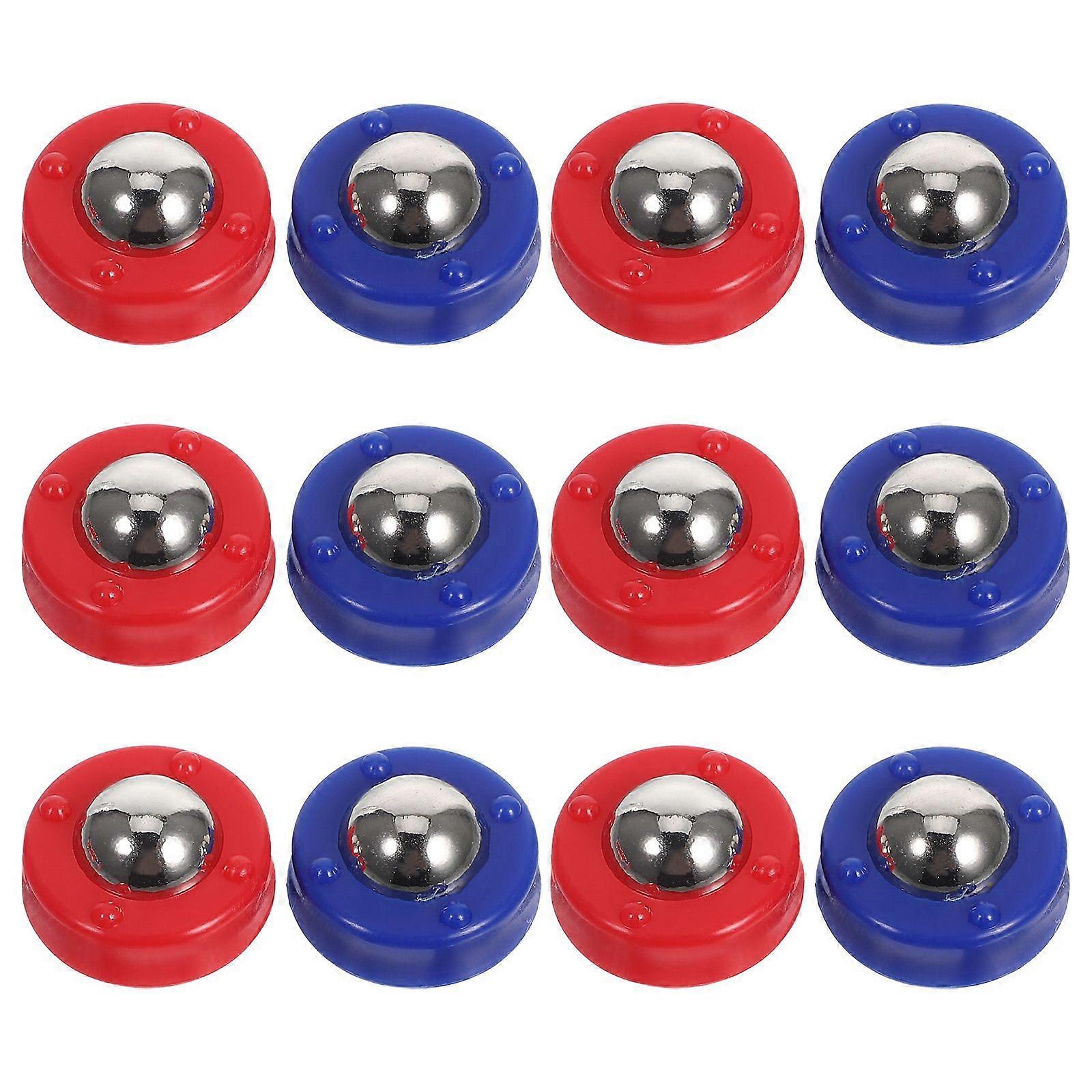 24pcs Mini Shuffleboard Tabletop Rollers Balls Shuffleboard Curling Replacement Accessories