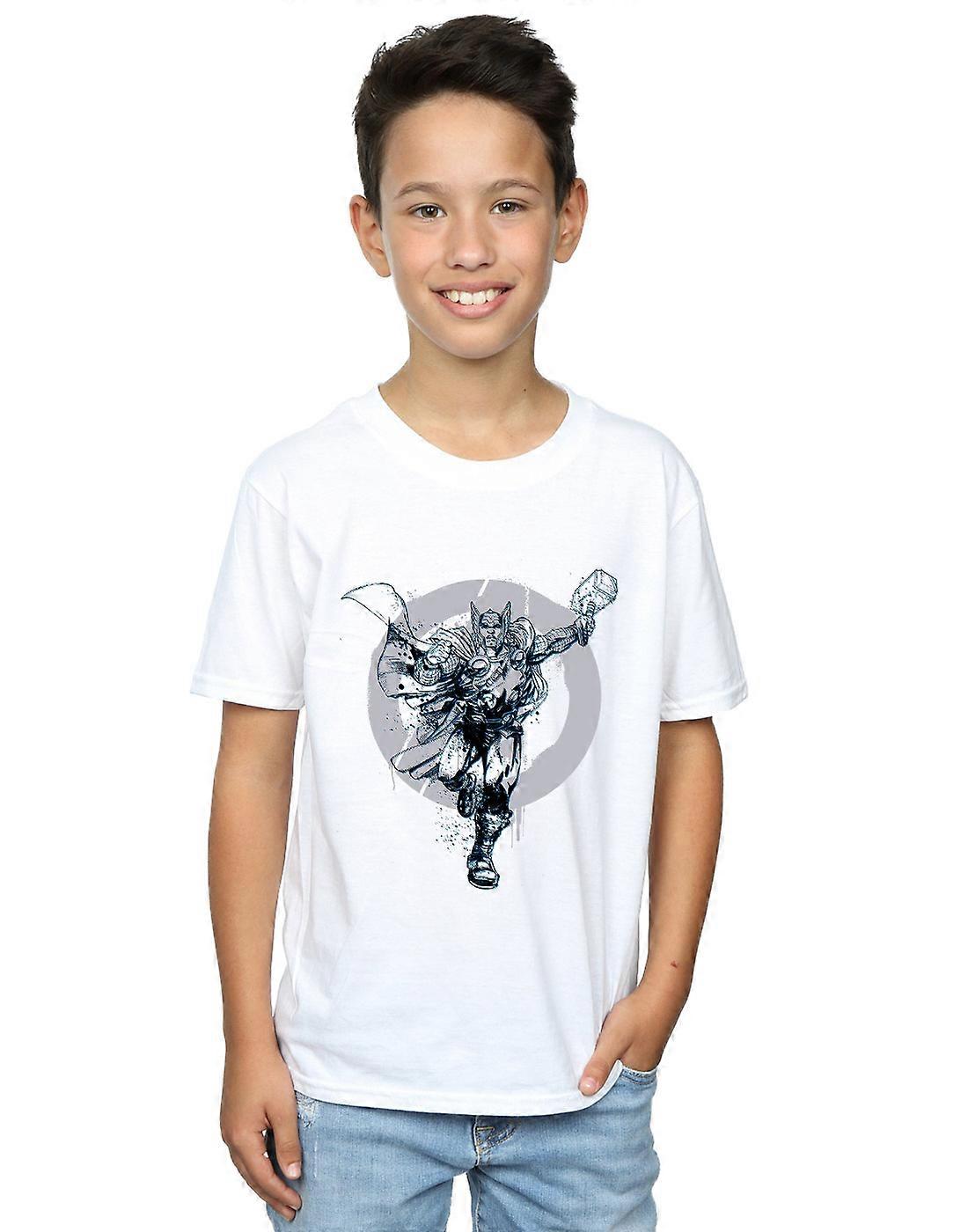 Marvel Boys Thor Circle T-Shirt