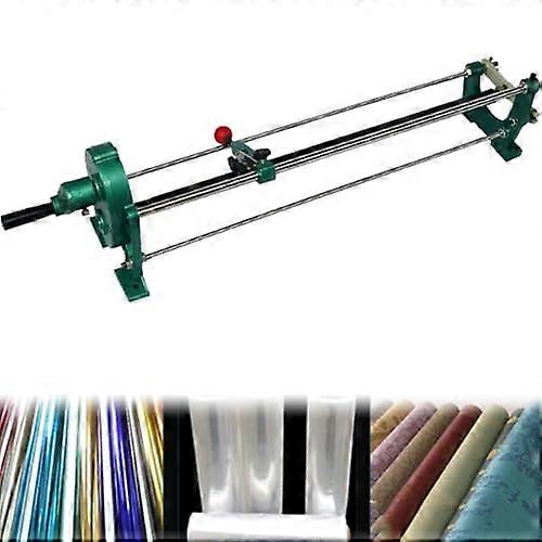 Manual Foil Roll Cutter with Precise Width Adjustment for Hot Foil Stamping and Packaging