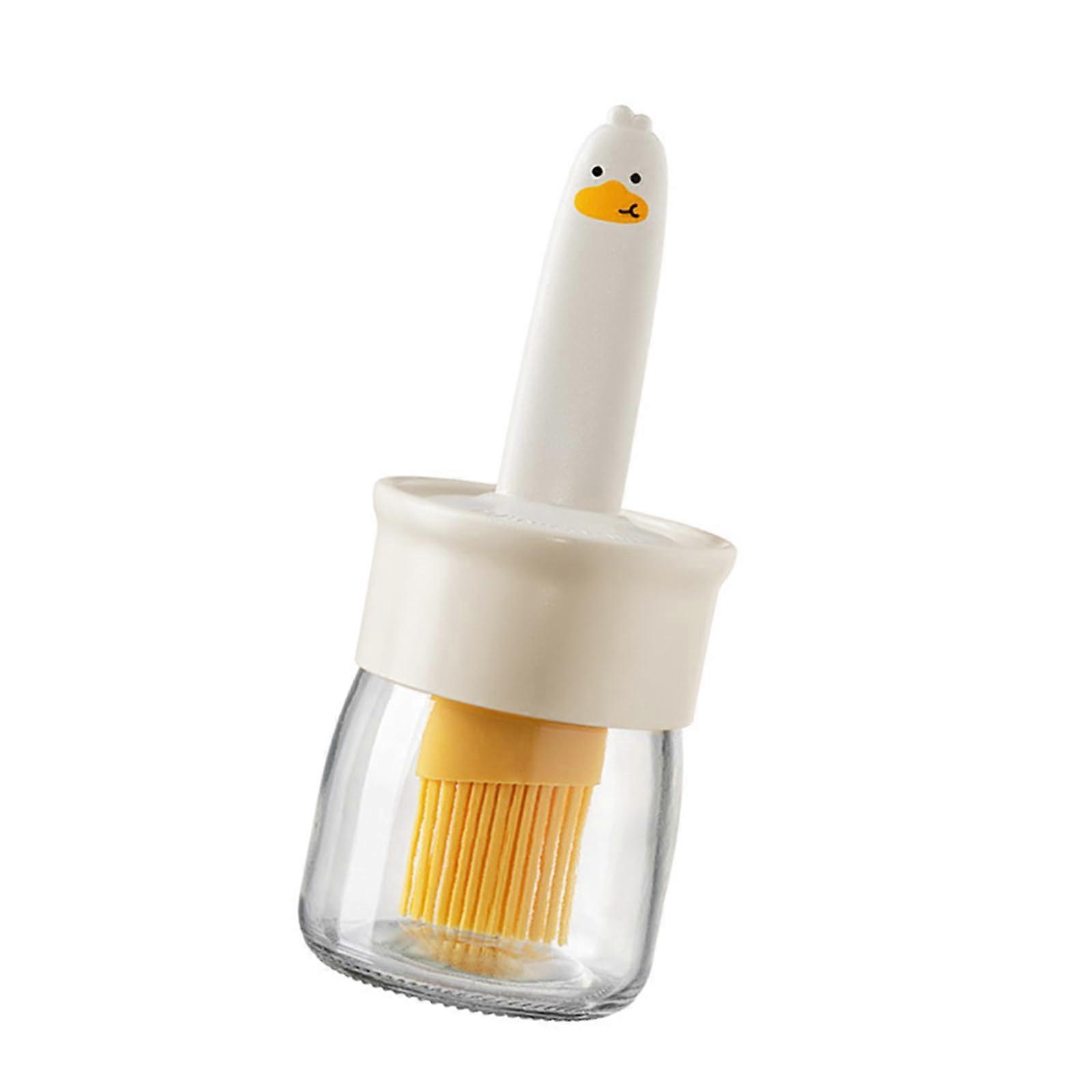 Silicone Basting Brush Heat Resistant Soft Bristles for Baking Grilling and Cake Decorating