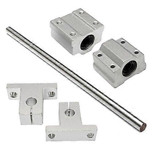 8mm Linear Rail Guide Support CNC Set with 200mm Optical Axis  Precision for 3D Printer