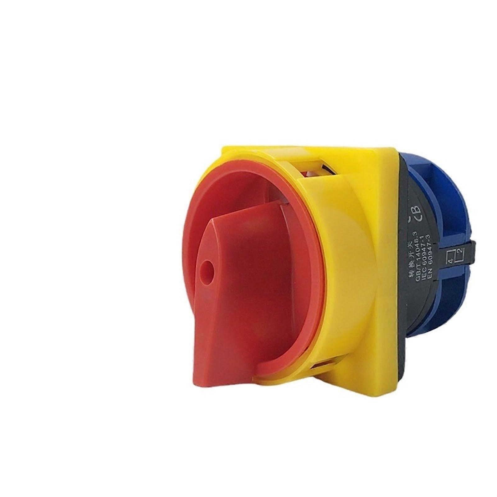 Padlockable Transfer Switch 32A Single Section Rotary Isolator for Quick Circuit Isolation