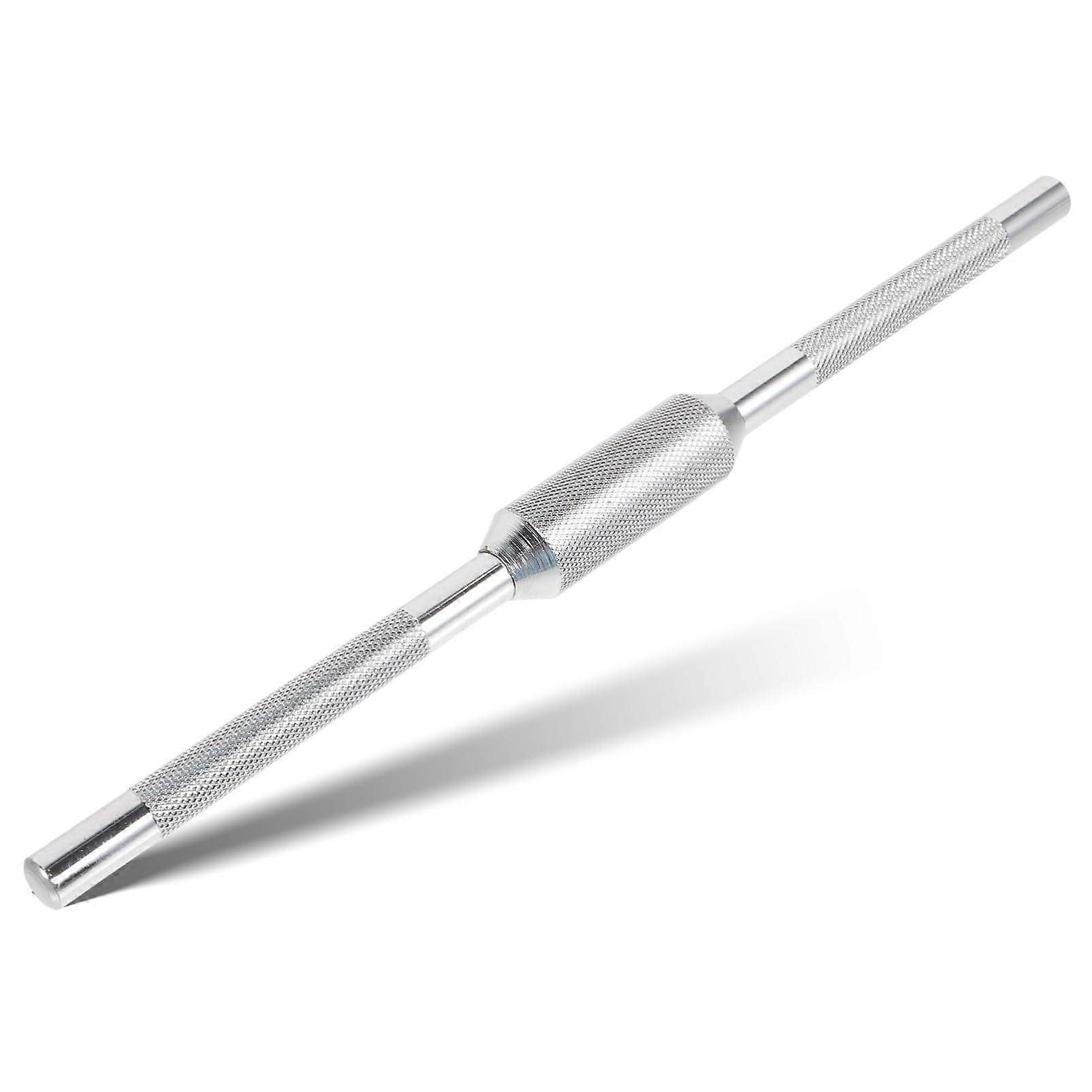 Cowbell Mount Bracket Dualhead Design with Extension Rod, Durable Metal Drum Set Accessory