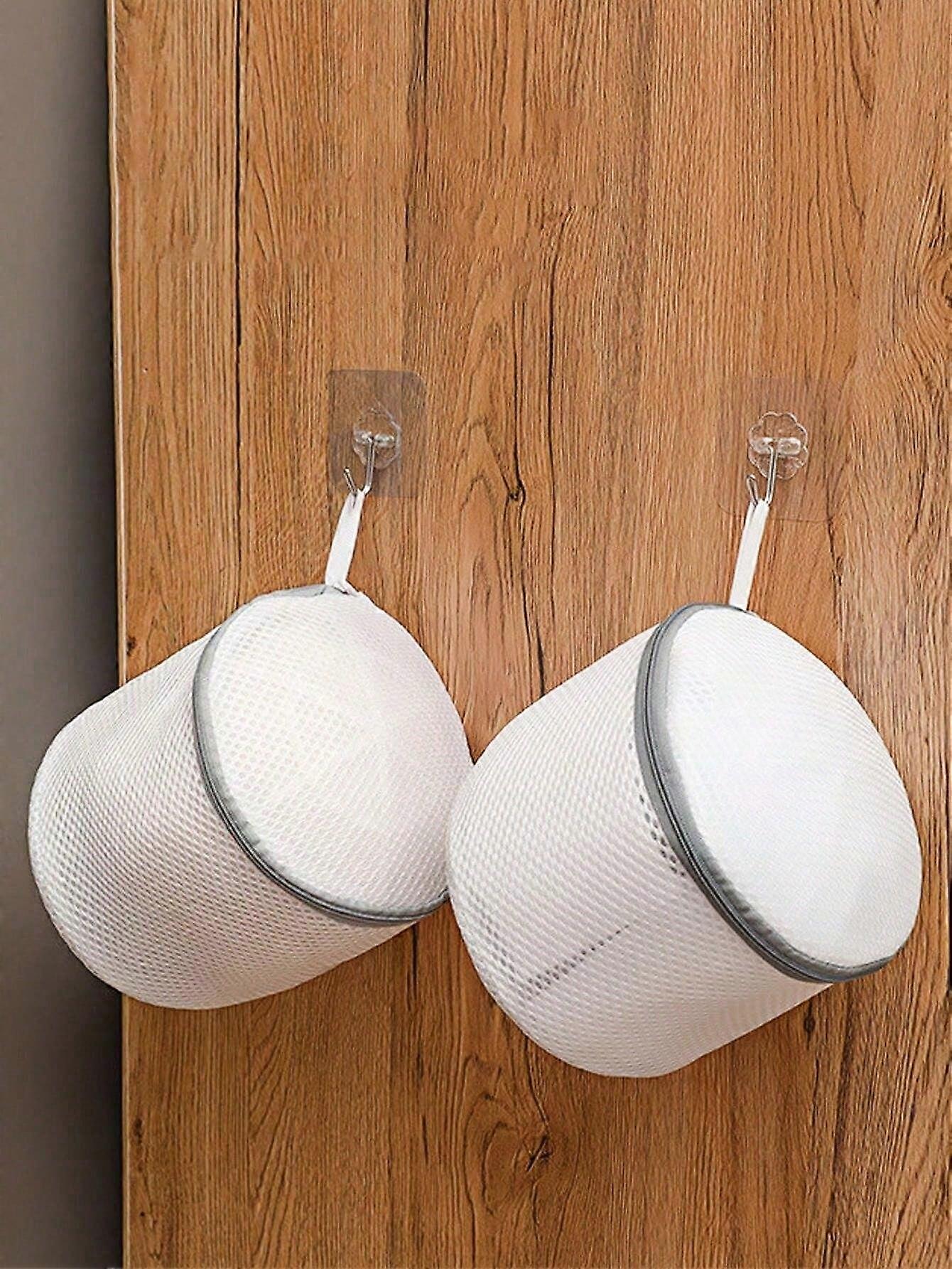 2pcs laundry bags, effectively filtering impurities and preventing deformation during laundry