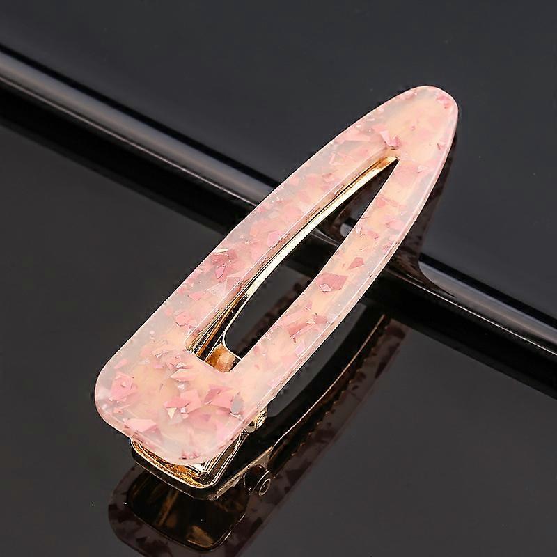 Pink Sequin Drop Acetate Hair Clip
