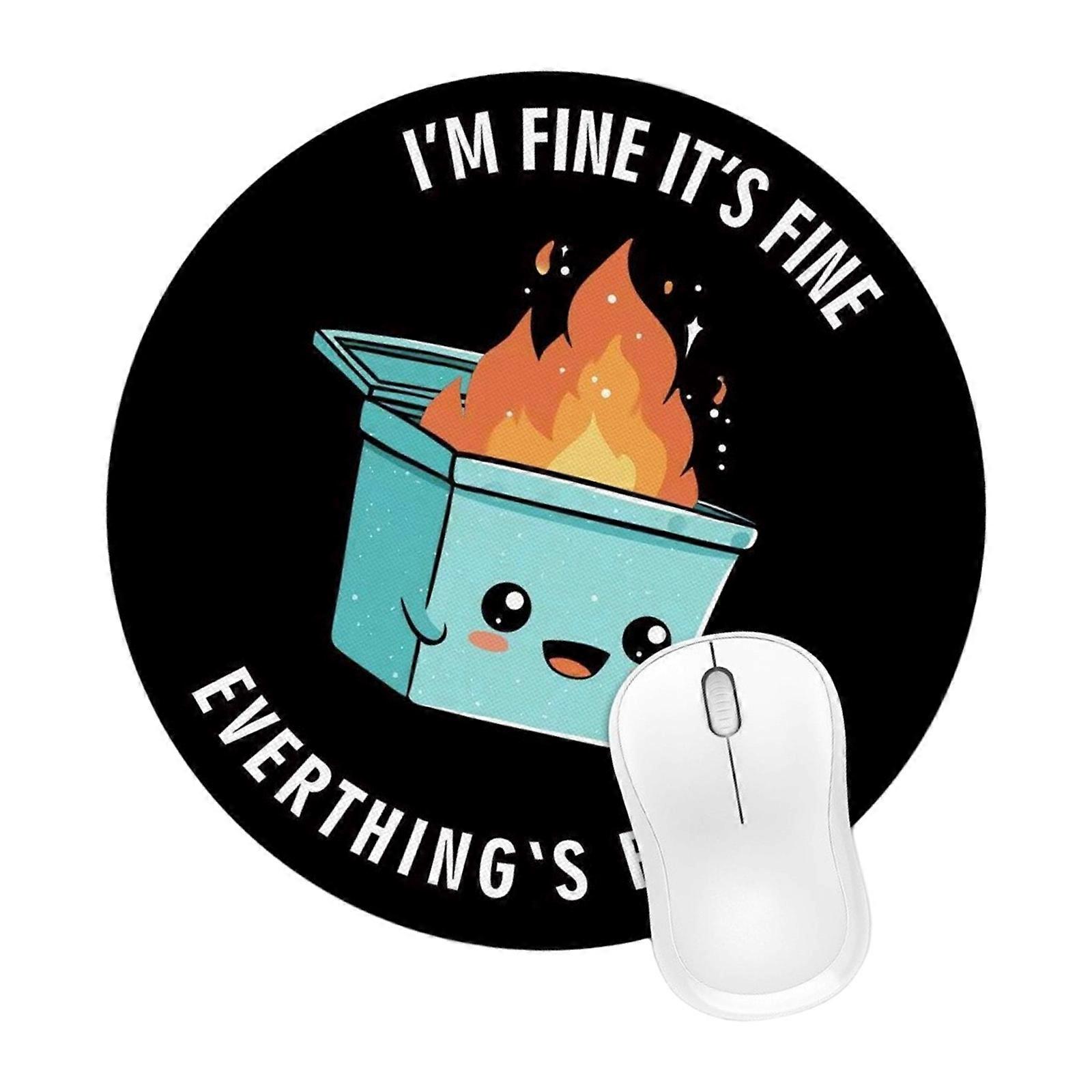 Flexible Mousepad Garbage Design Very Soft Silicone Mouse Pad For Work And Study Multicolor