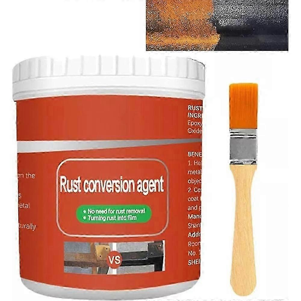 Multi-Functional Rust Converter for Metal with Brush
