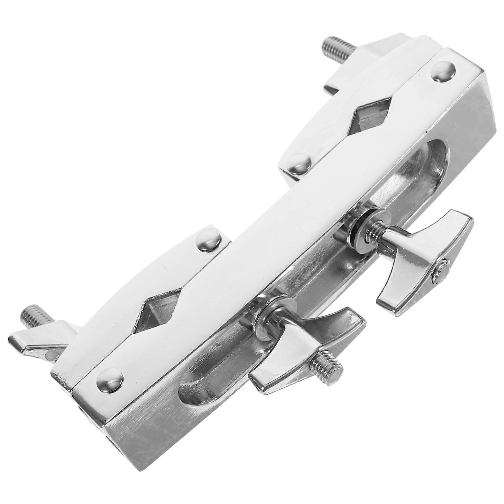 Cowbell Clamp for Drum Set, Durable Mounting Hardware with Secure Holder Clip