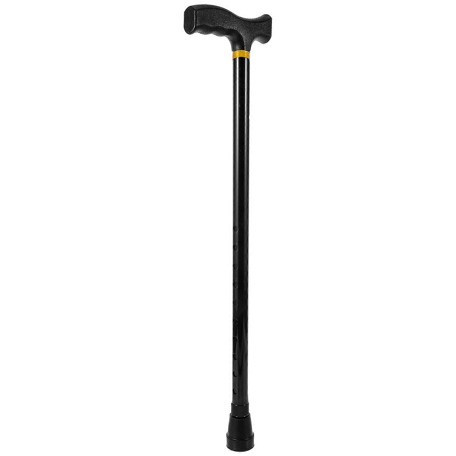 1Pc Elderly Adjustable Walking Stick Walking Pole Anti-skid Walking Stick