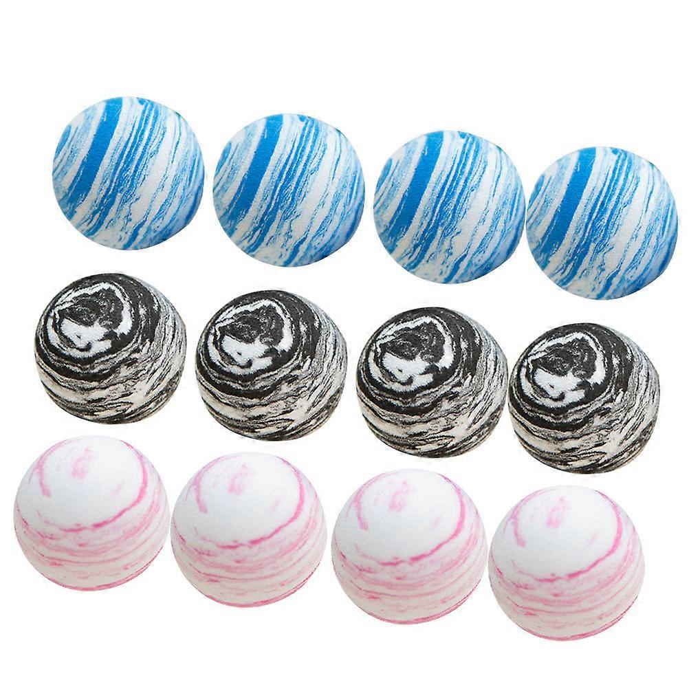 Durable Golf Practice Balls Indoor Training Ball 12Pcs Assorted Colors