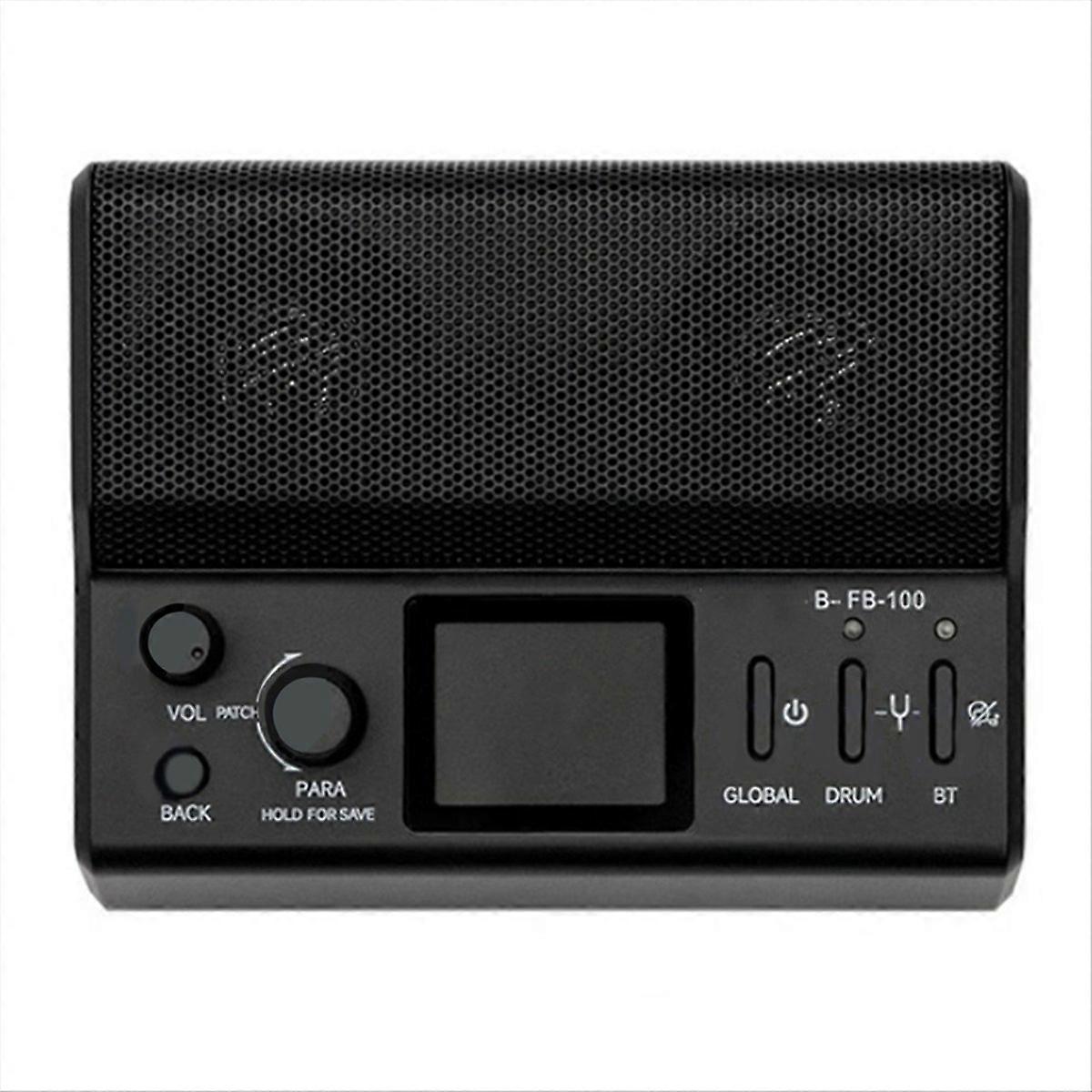 Electric Guitar Speaker Integrated Effect Device Portable Electric