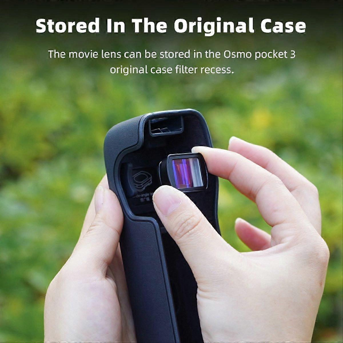 Wide Angle Lens Filter for Osmo Pocket 3 HD Magnetic Structure Lens