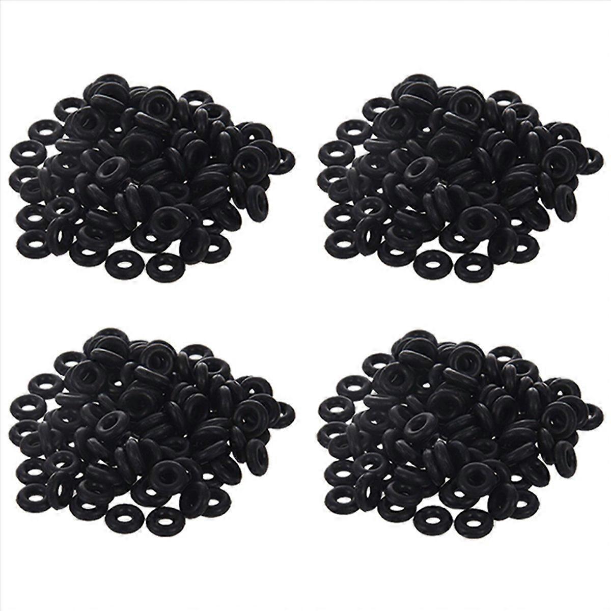 400 Pcs O-Ring in Nitrile Rubber 6 x 2 mm