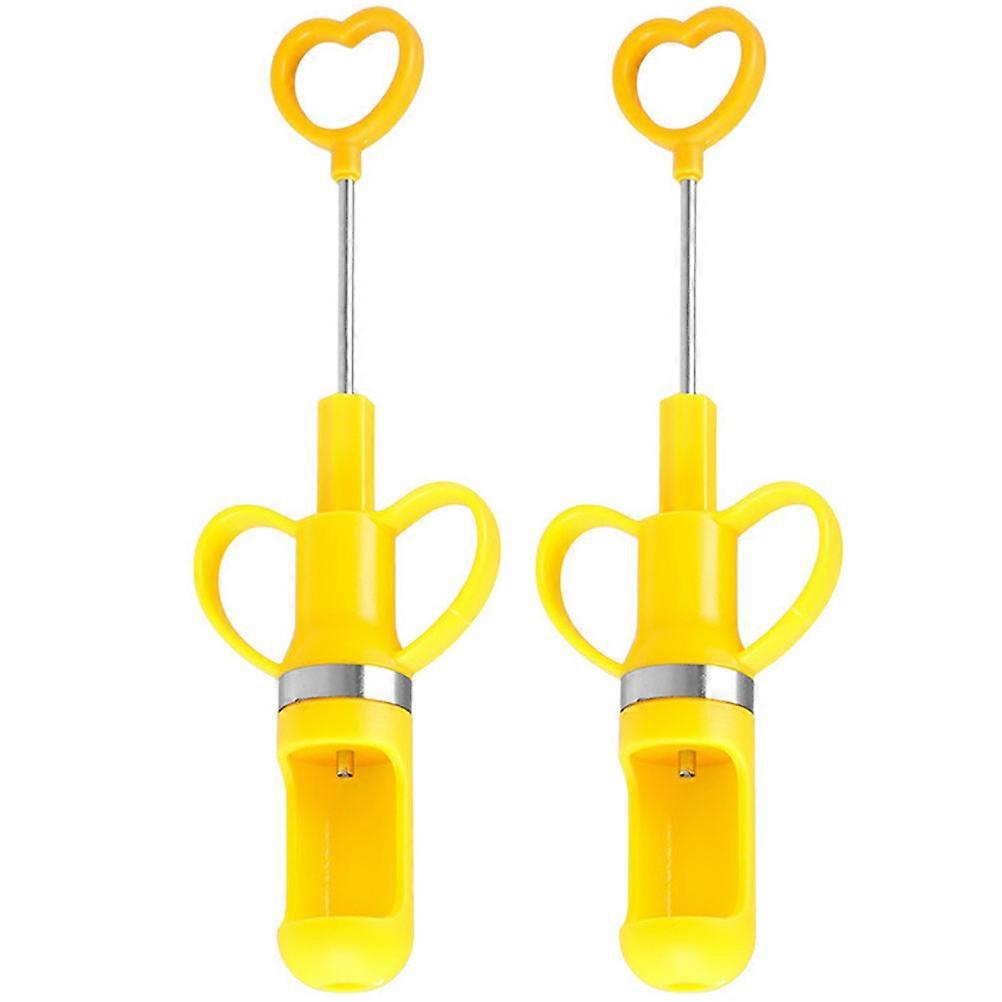 Cherry Core Remover 2Pcs Kitchen Fruit Core Removing Tool for Home