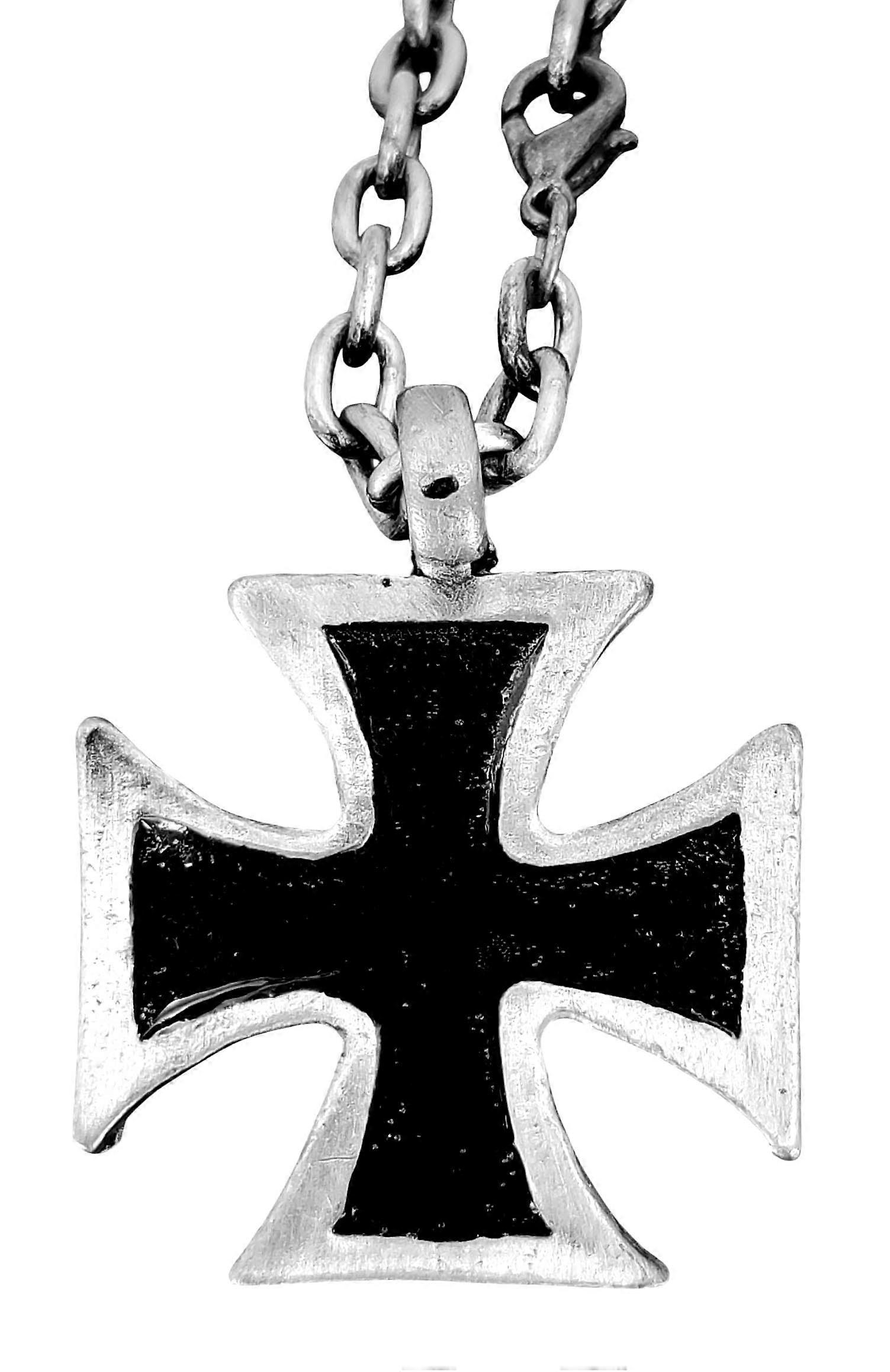 Pendentif 49 Croix de Fer - Étain