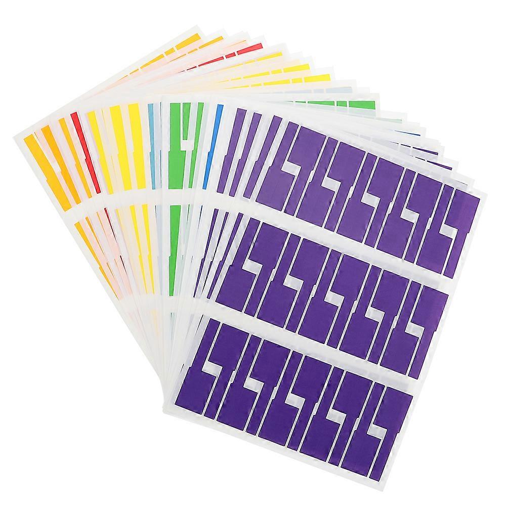 20 Sheets Cable Label Write On Label For Electricity Cable Cable Management