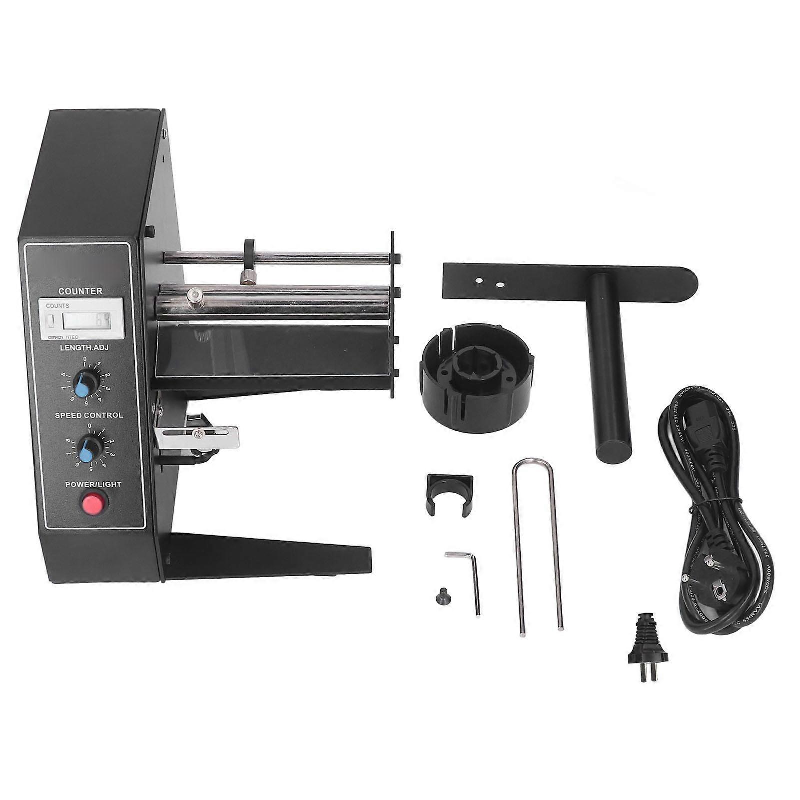 Label Dispenser Automatic Tag Roll Stripper Digital Display Adjustable Speed Tool