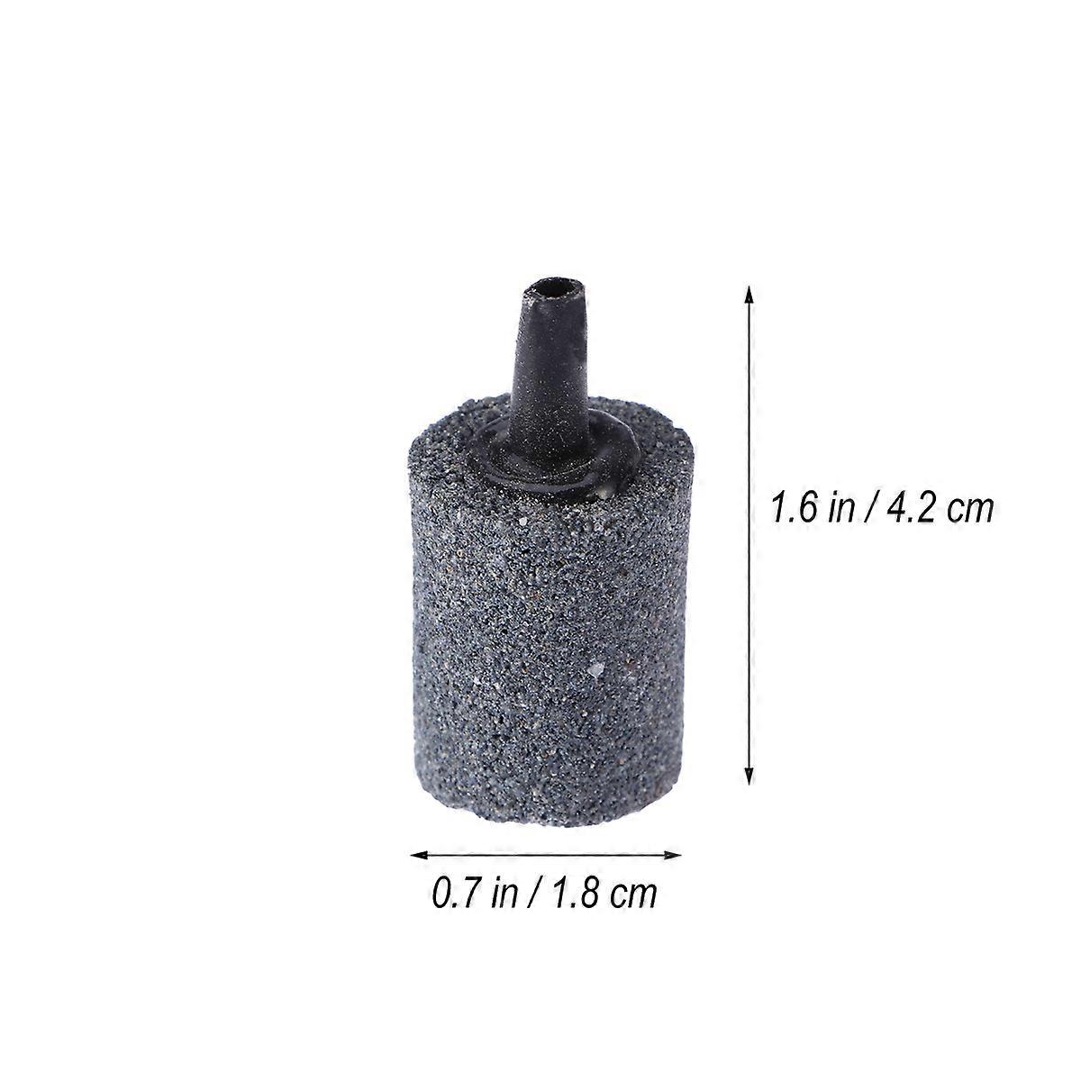 Grey Air Stone Bubble Diffuser for Aquarium Oxygen Adding 10Pcs Set