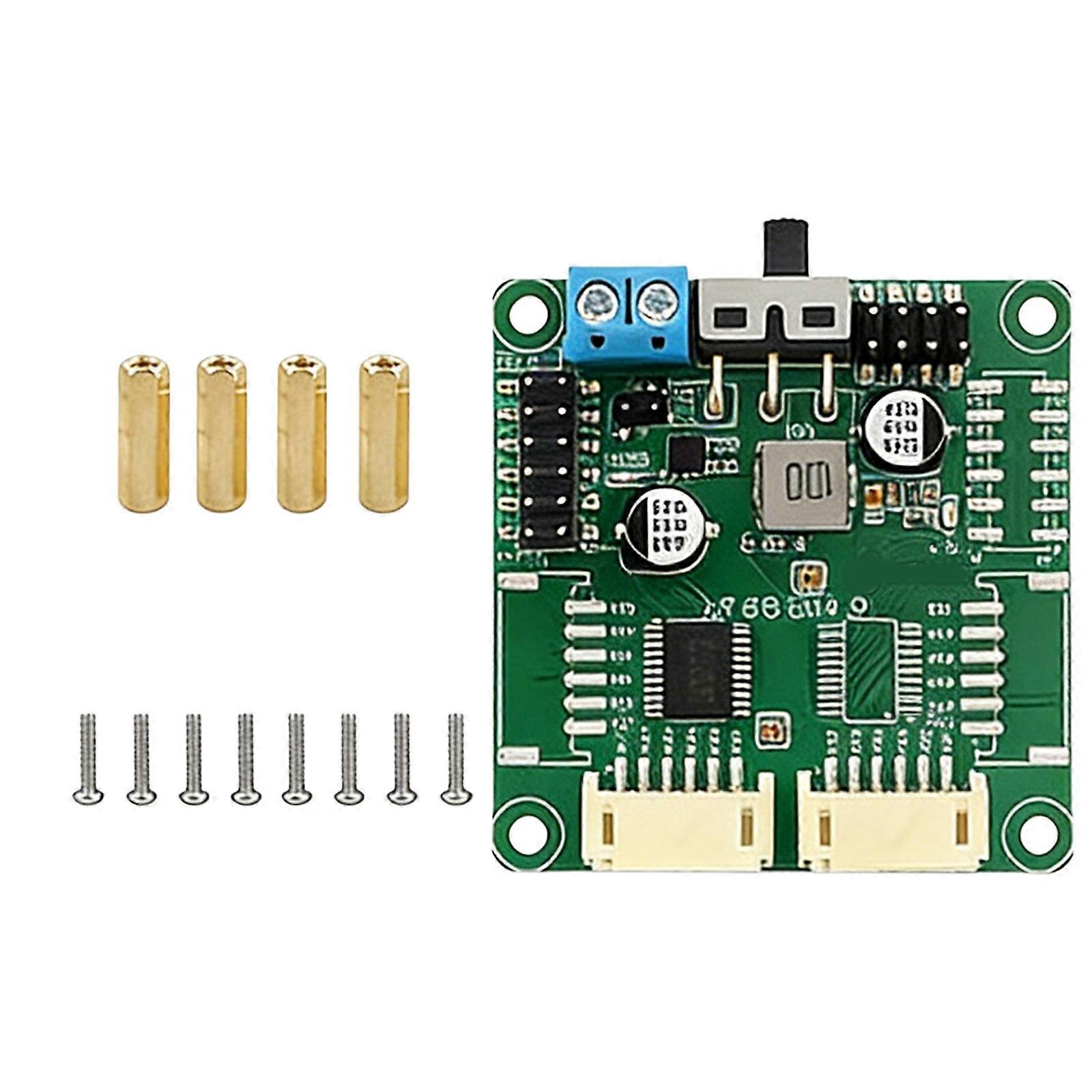 Double Channel TB6612 Motor Drive Module For Intelligent Car And Robots With Overcurrent Protections Multicolor
