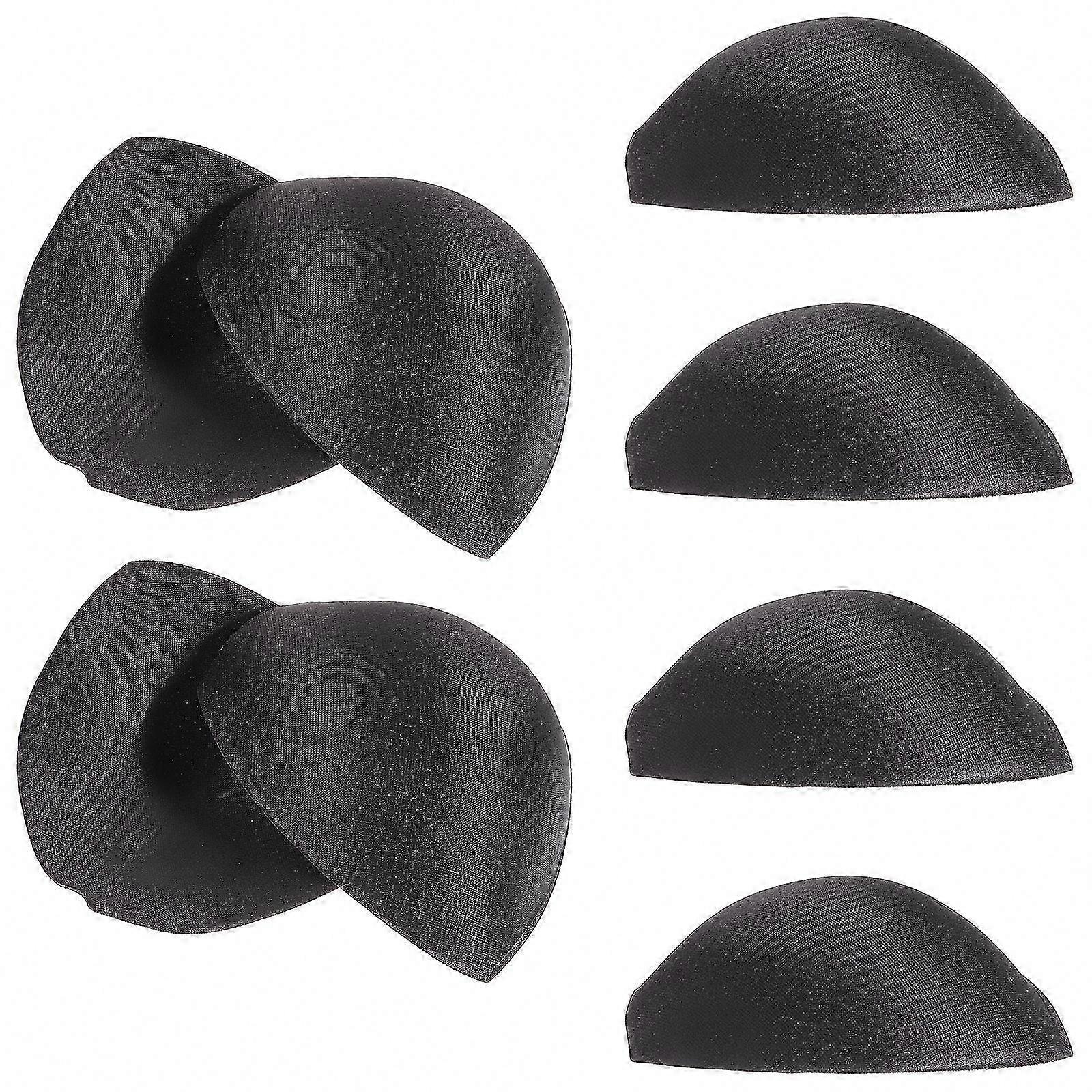 4-Pack Adjustable Bra Inserts with Detachable Cups